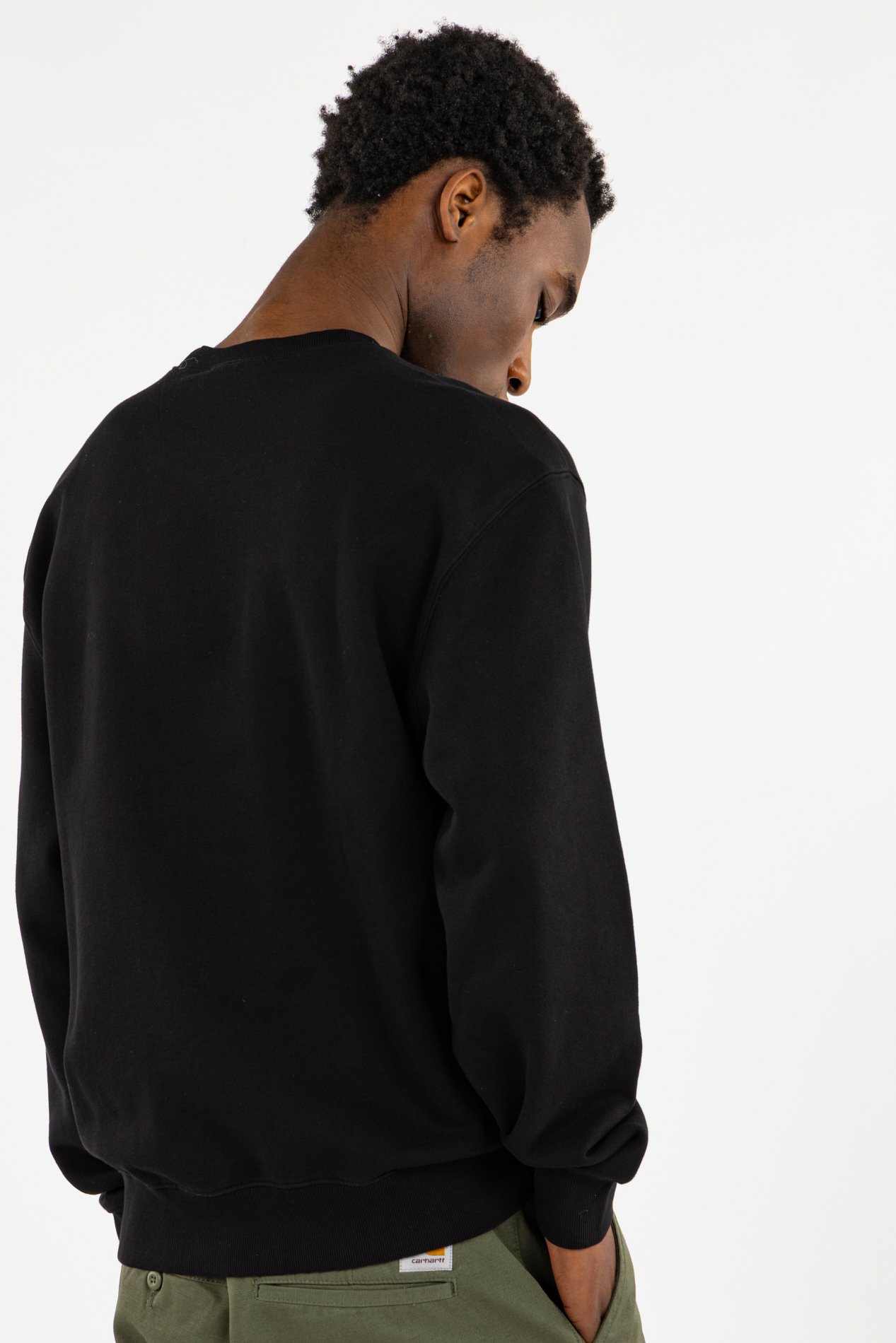 Sweatshirt clover sweat CARHARTT WIP Noir