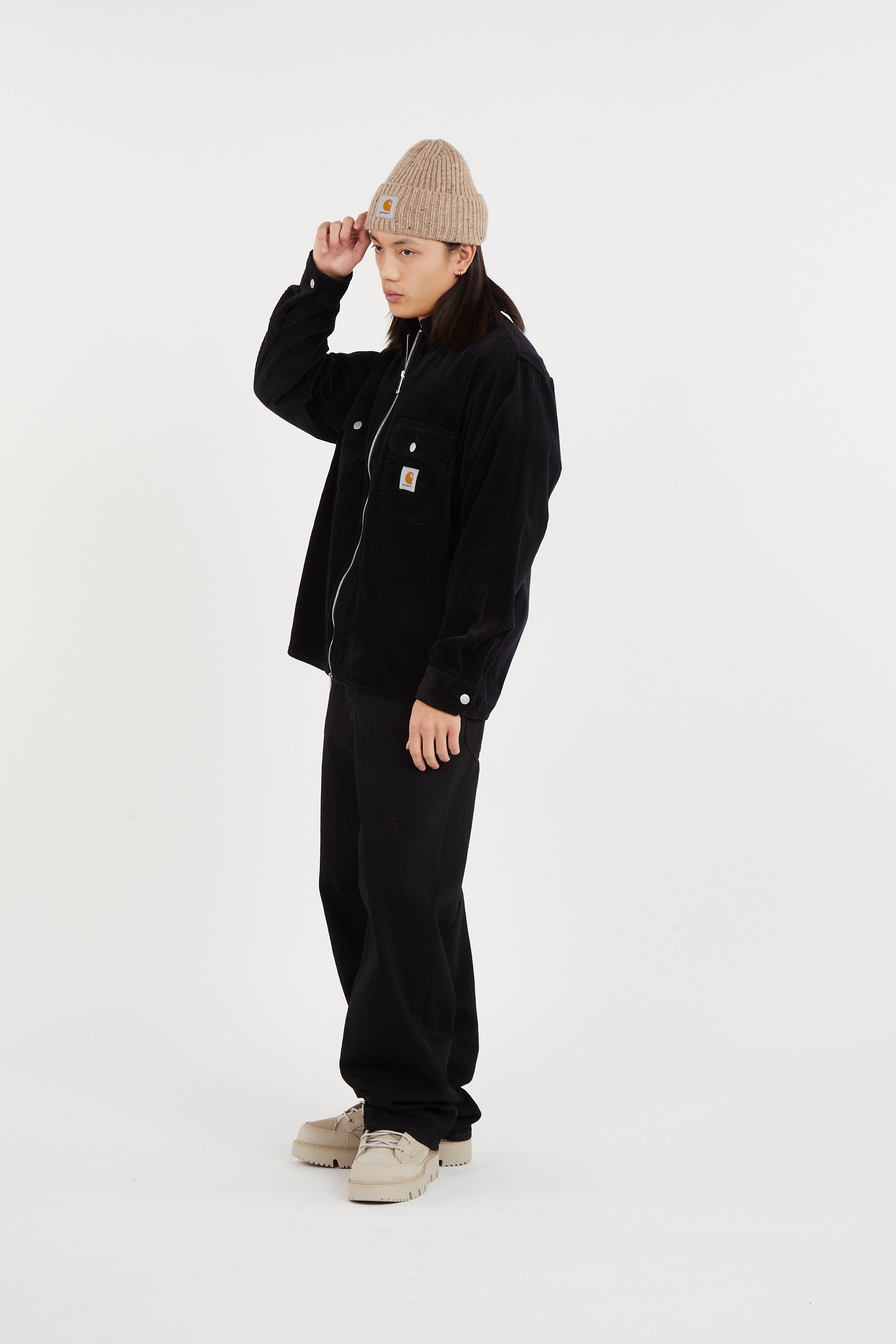 Bonnet anglistic CARHARTT WIP Beige