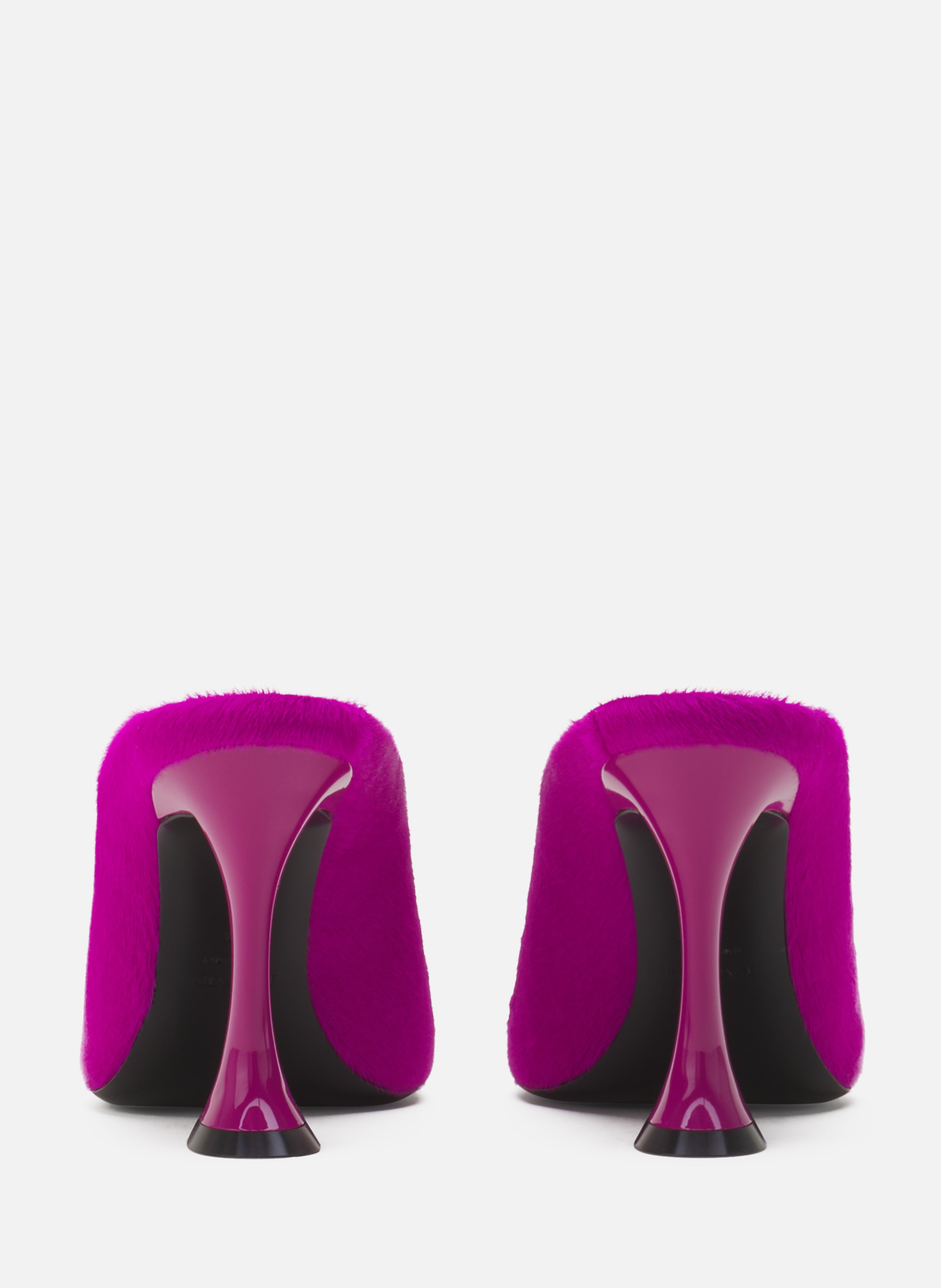 Mule midnight step en pony LANVIN Violet