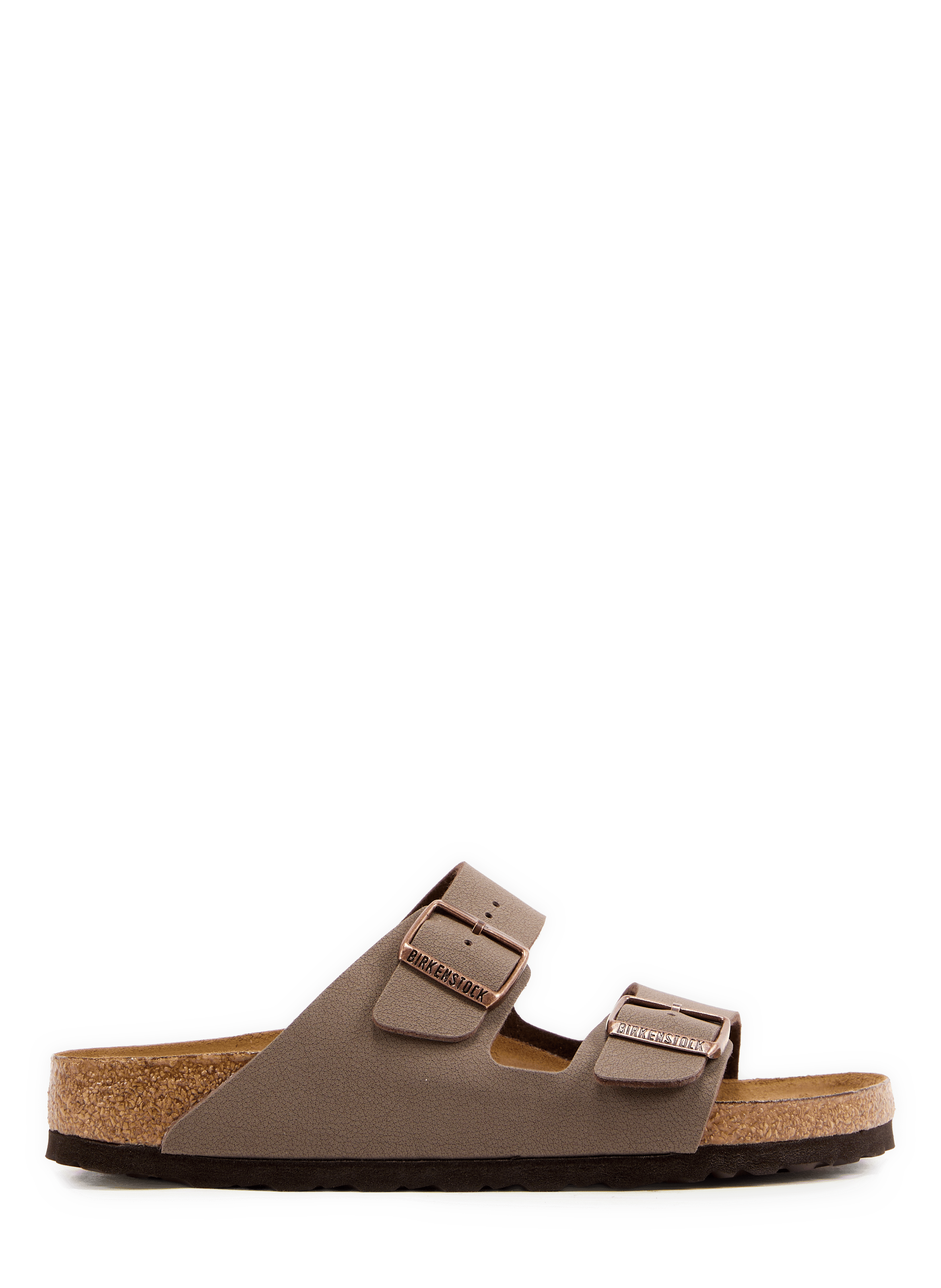 Arizona BS sandalen van gemengd leer BIRKENSTOCK Bruin