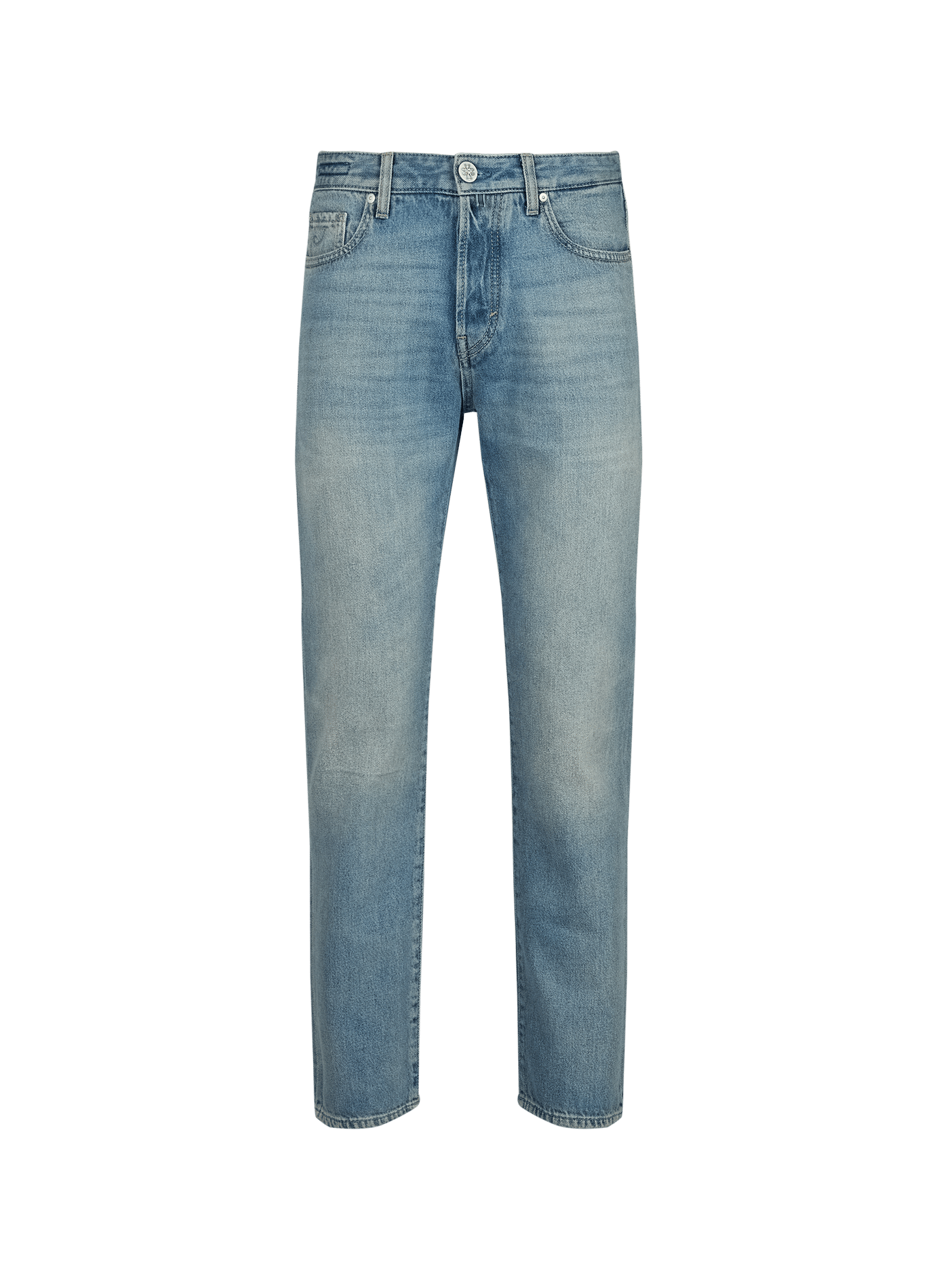 Schmale Jeans aus Baumwolle JACOB COHEN Blau