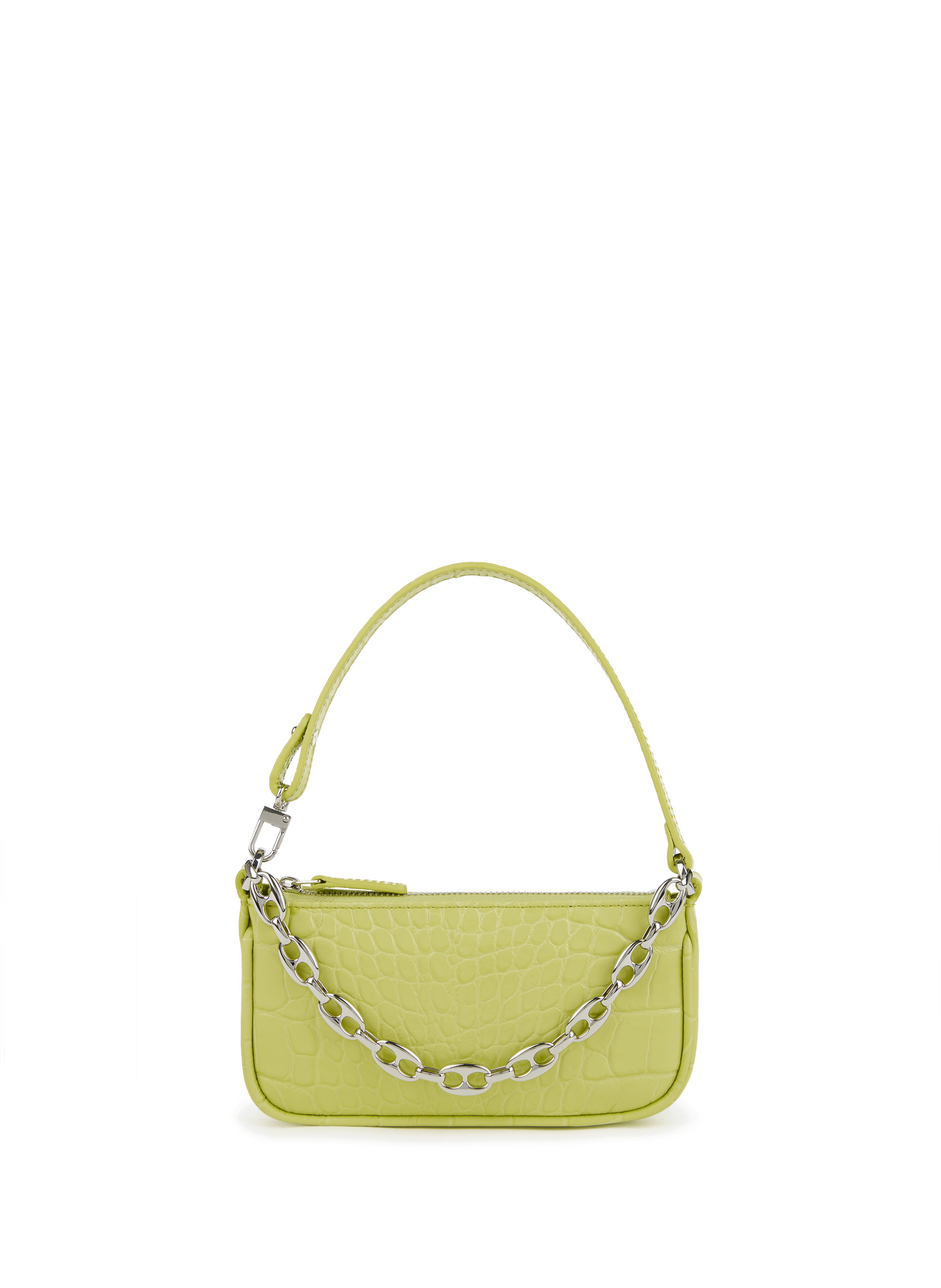 BY FAR Rachel mini bag Green
