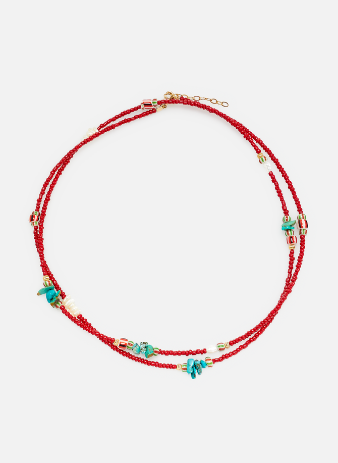 Long beaded necklace SEBARA