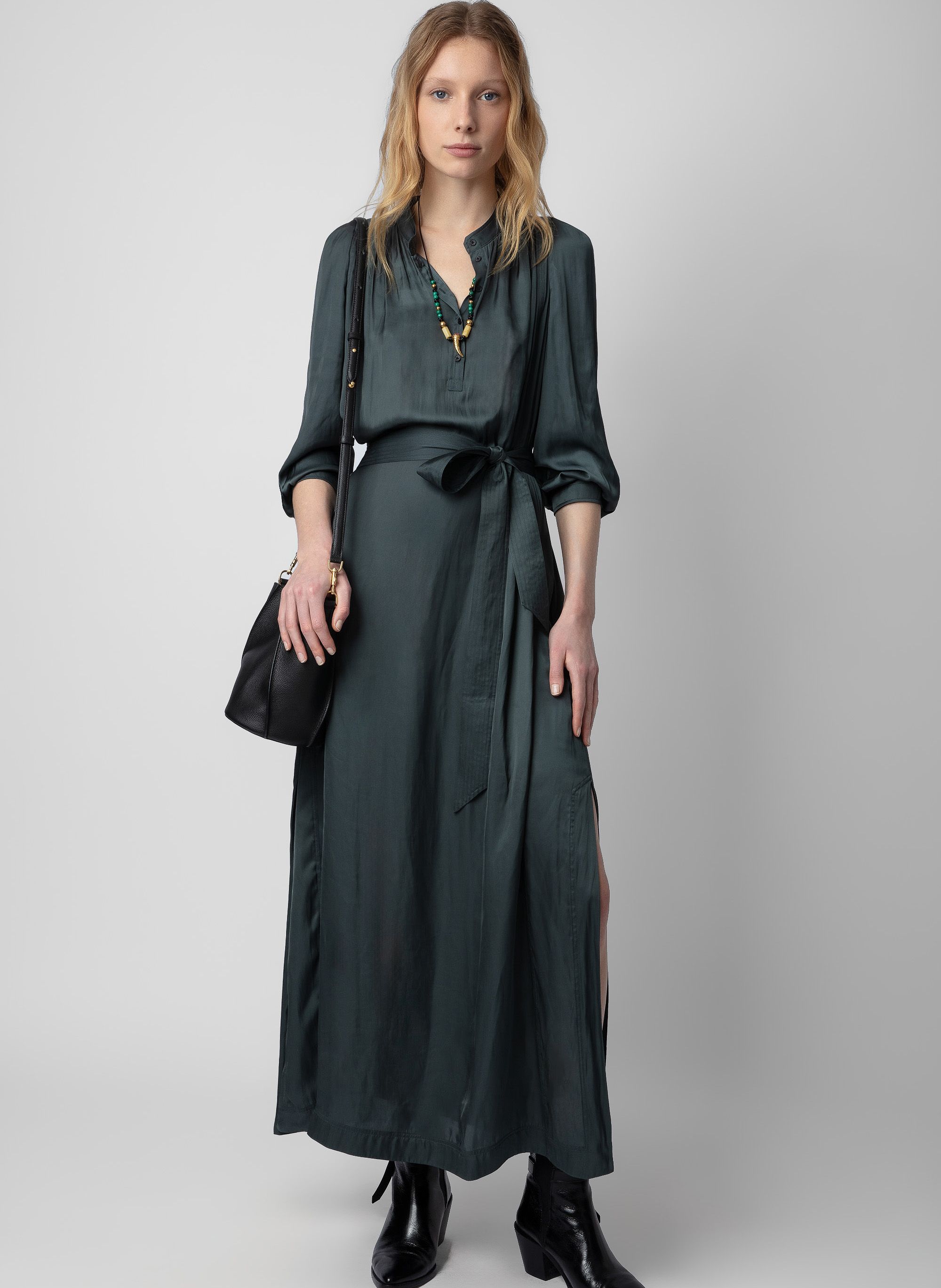 Parka Cocila Pour Femme – Coupe Longue Cintrée, Col épais – Idéal Automne/hiver – Veste Légère Style Militaire Déperlant