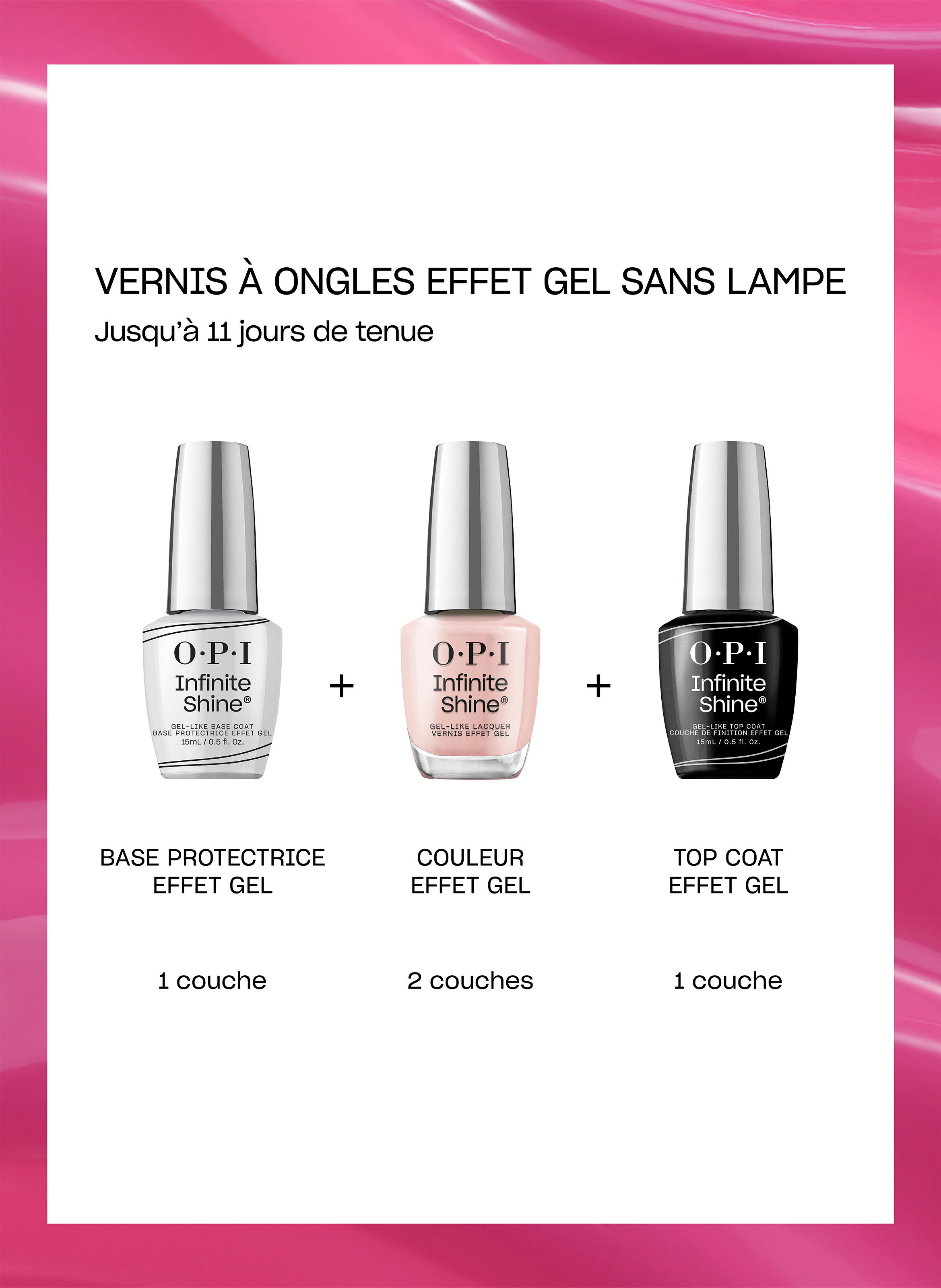 Ever-Effervescent - Long-lasting gel effect nail polish OPI Hrr18