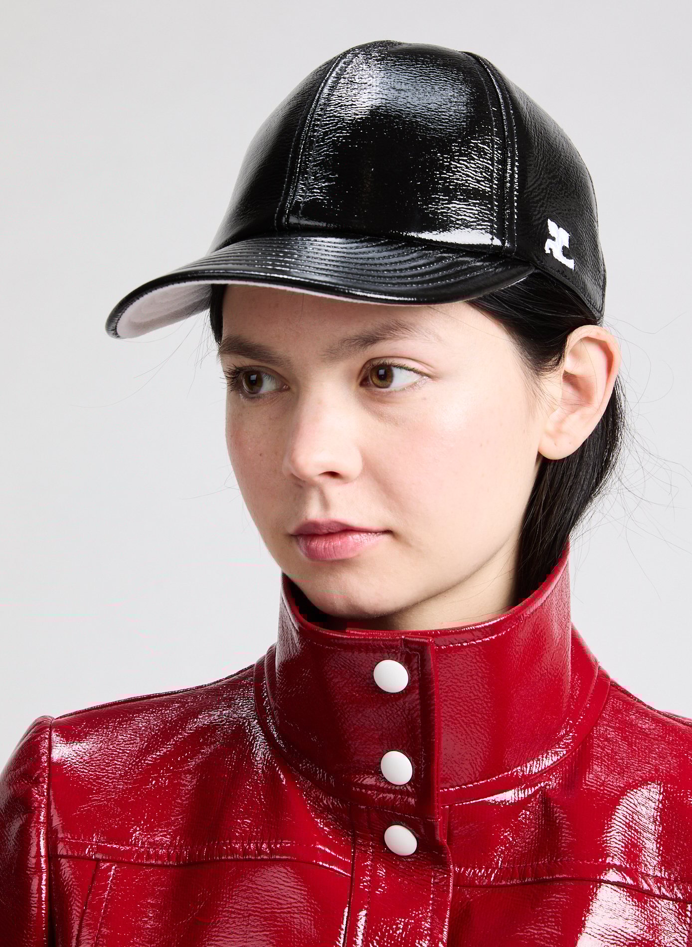 Vinyl Reissue Cap COURRÈGES Black