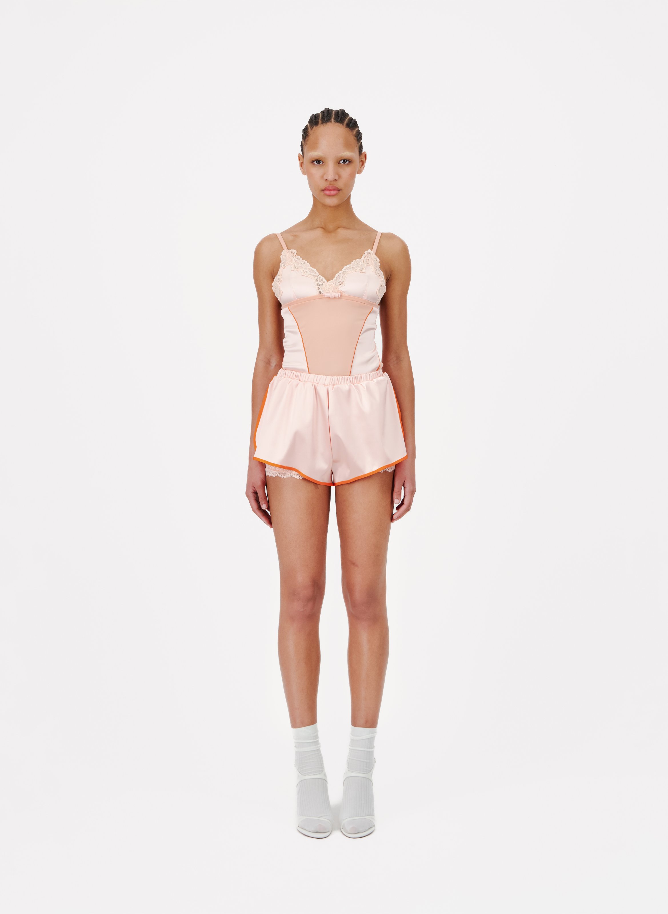 Débardeur lingerie VAILLANT Rose