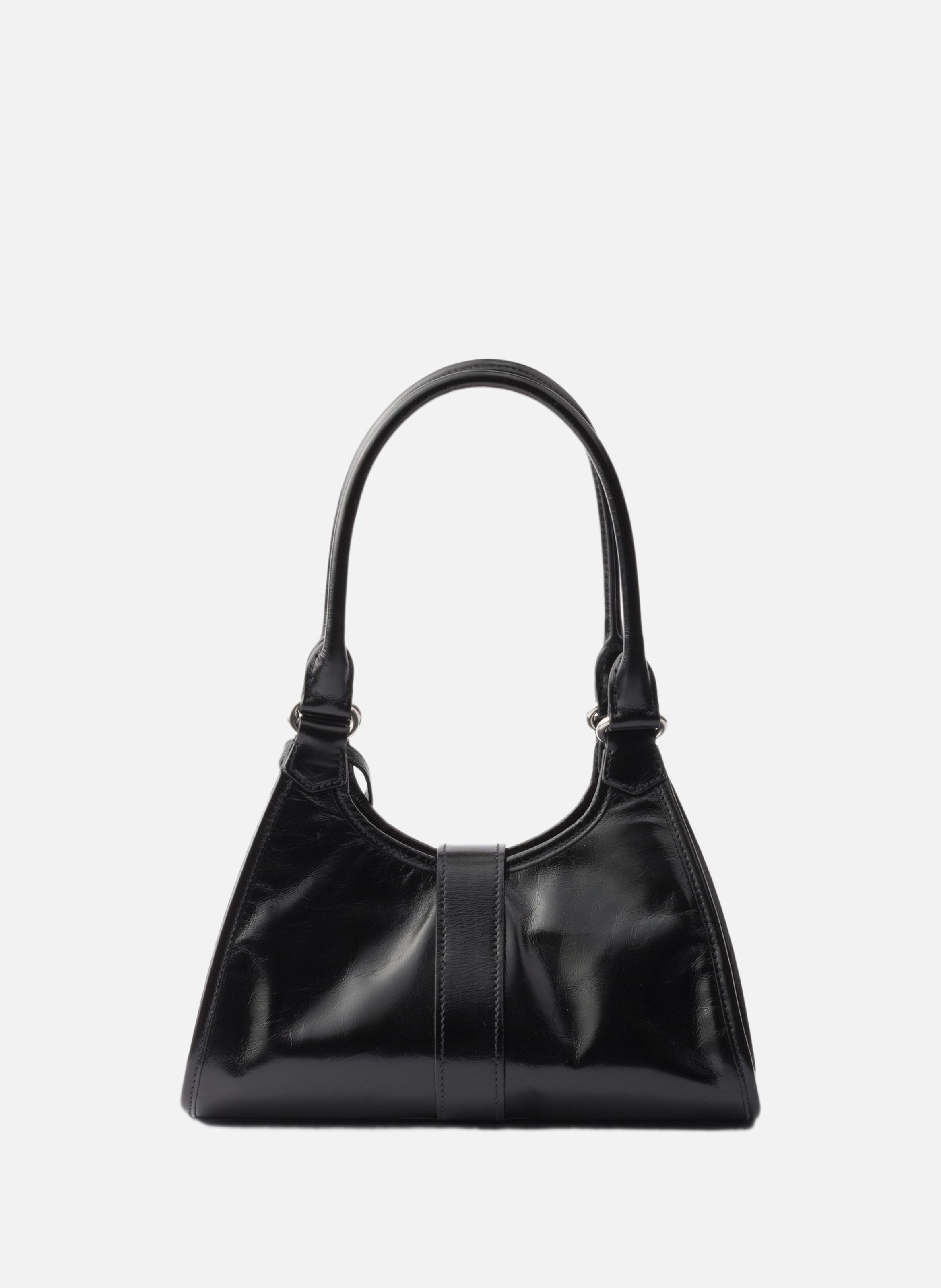 Petit cabas en cuir PRADA Noir