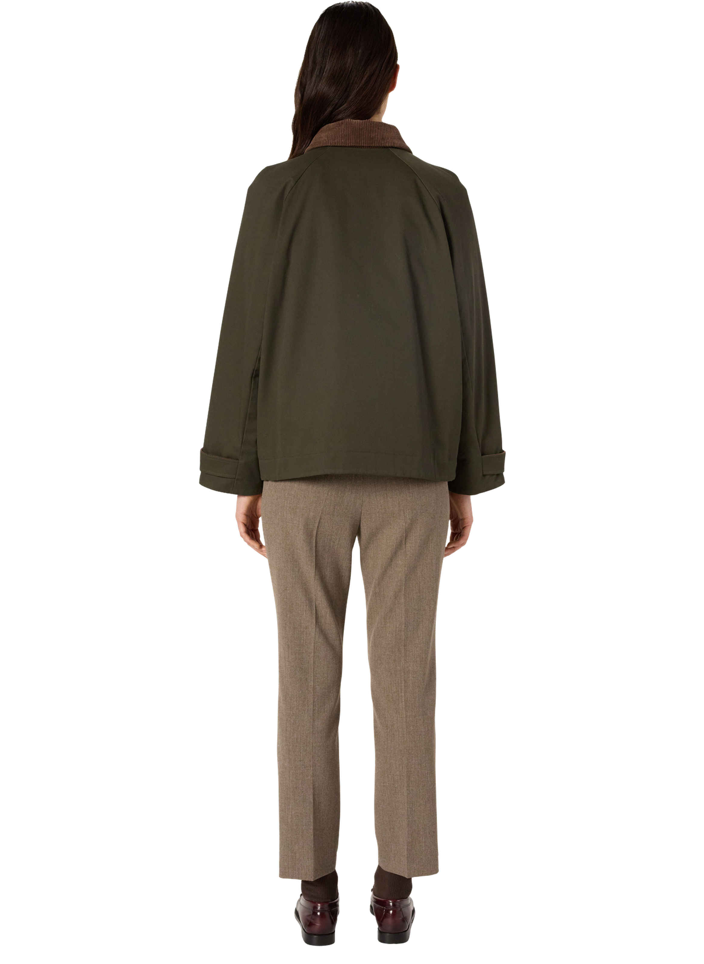 Parka à col en velours - xana GERARD DAREL Vert