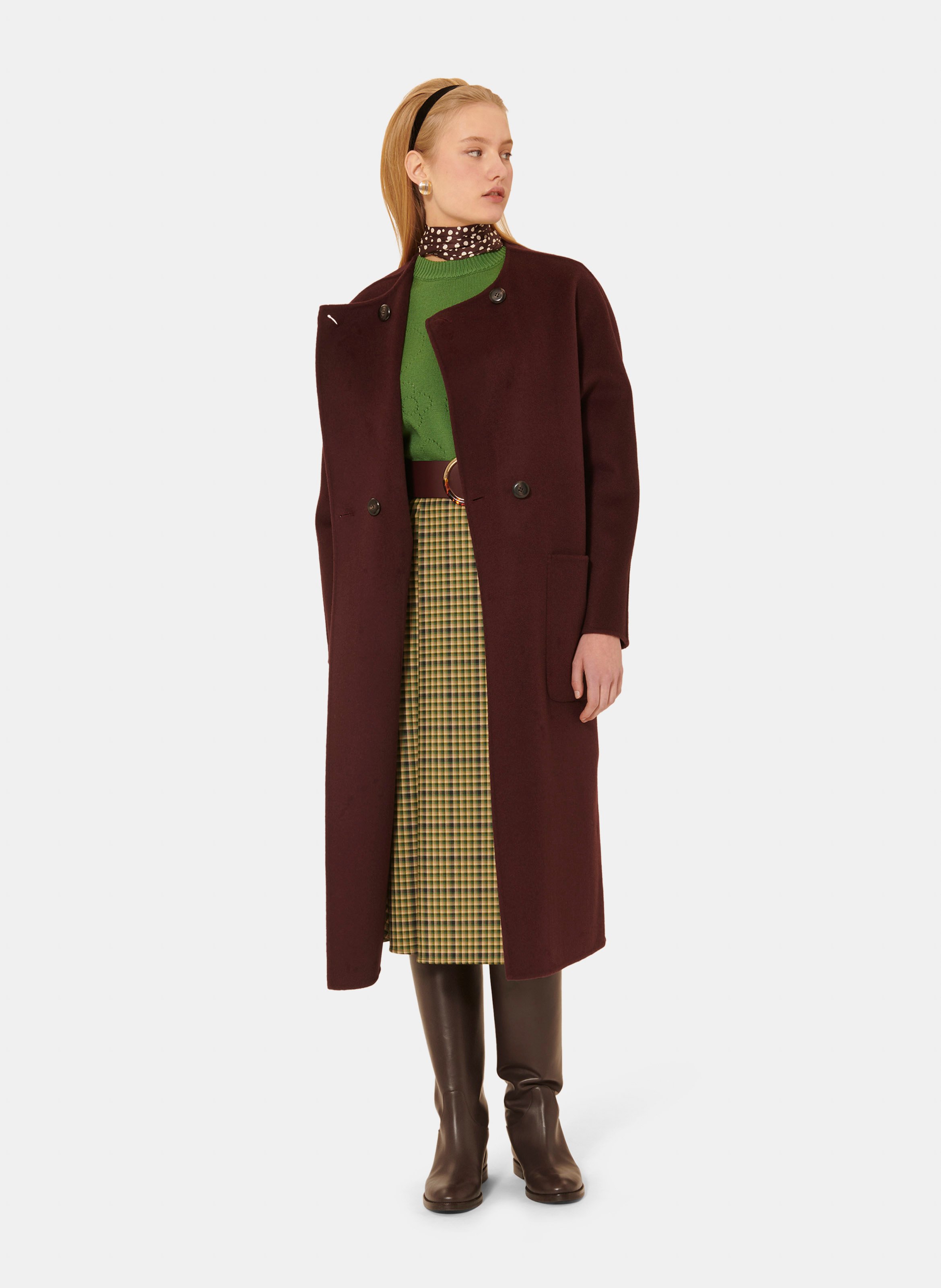 Manteau mara TARA JARMON Violet