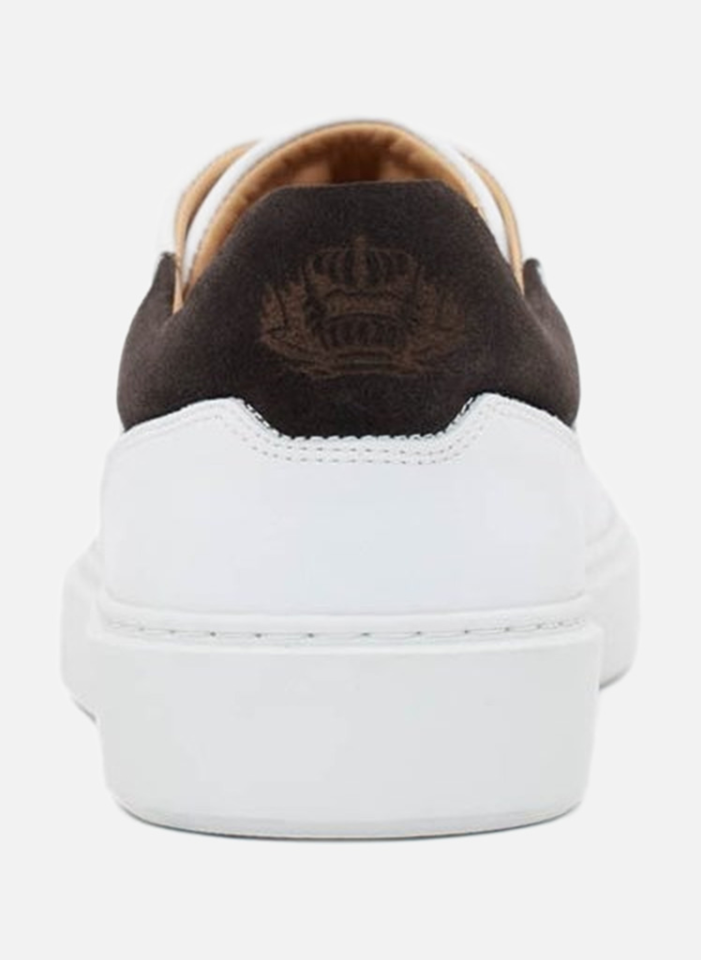Sneakers daim daytona FINSBURY Blanc