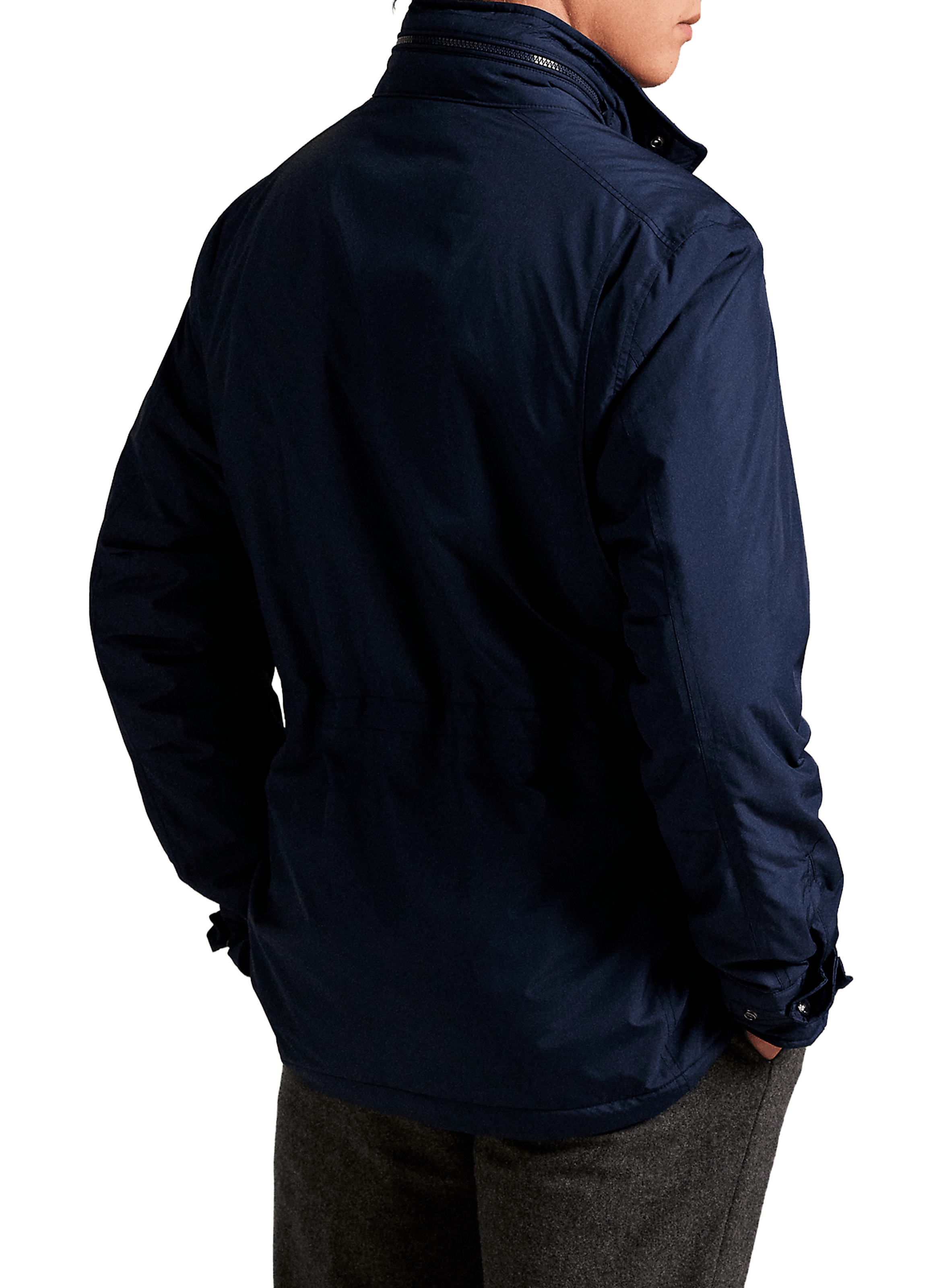 Straight jacket with high collar POLO RALPH LAUREN Blue