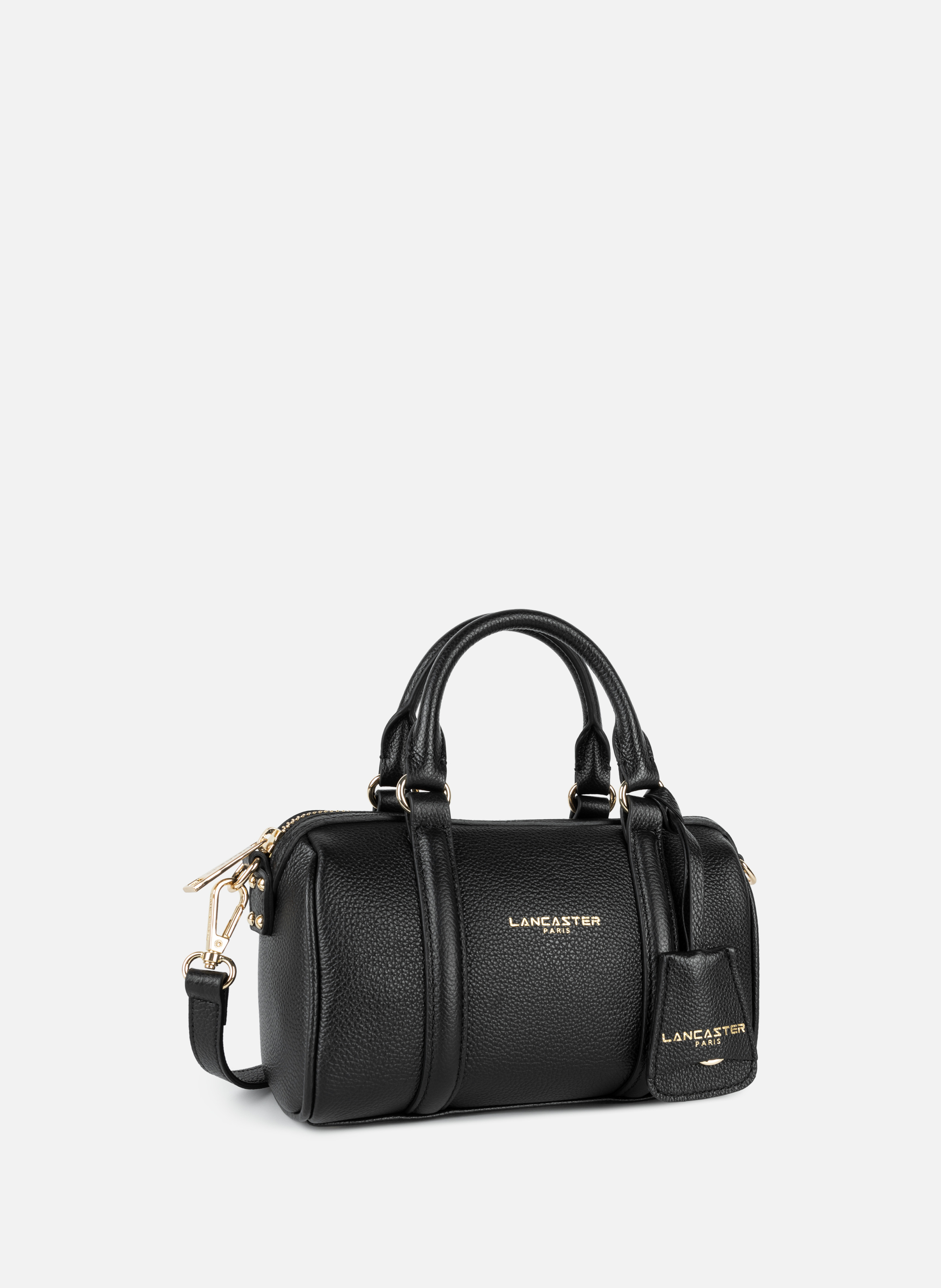 Petit sac polochon - milano ana LANCASTER Noir