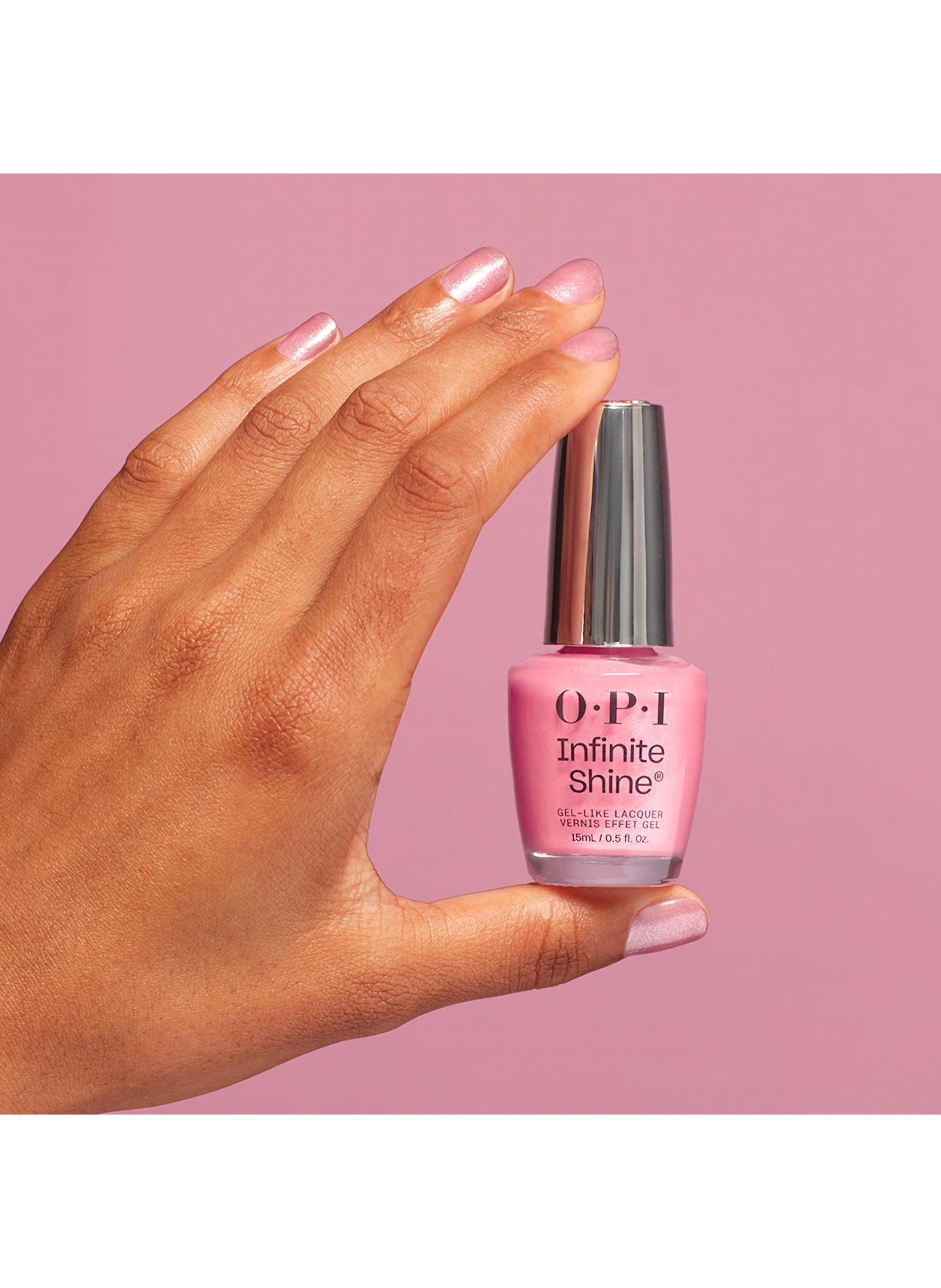 Princesses Rule!TM
Infinite Shine
Long-lasting gel effect nail polish OPI Rose