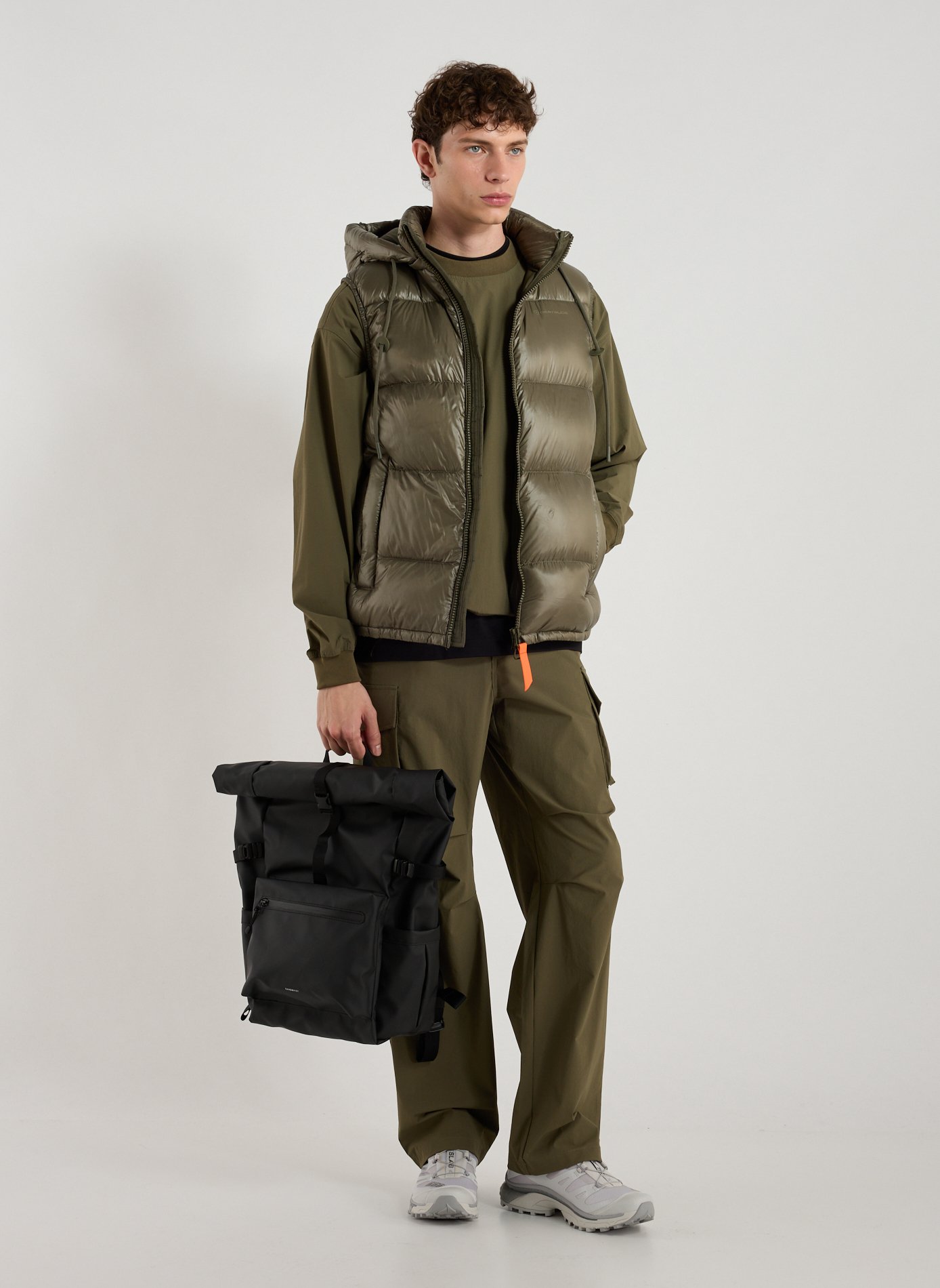 Sac à dos Stream Rolltop L SANDQVIST Noir