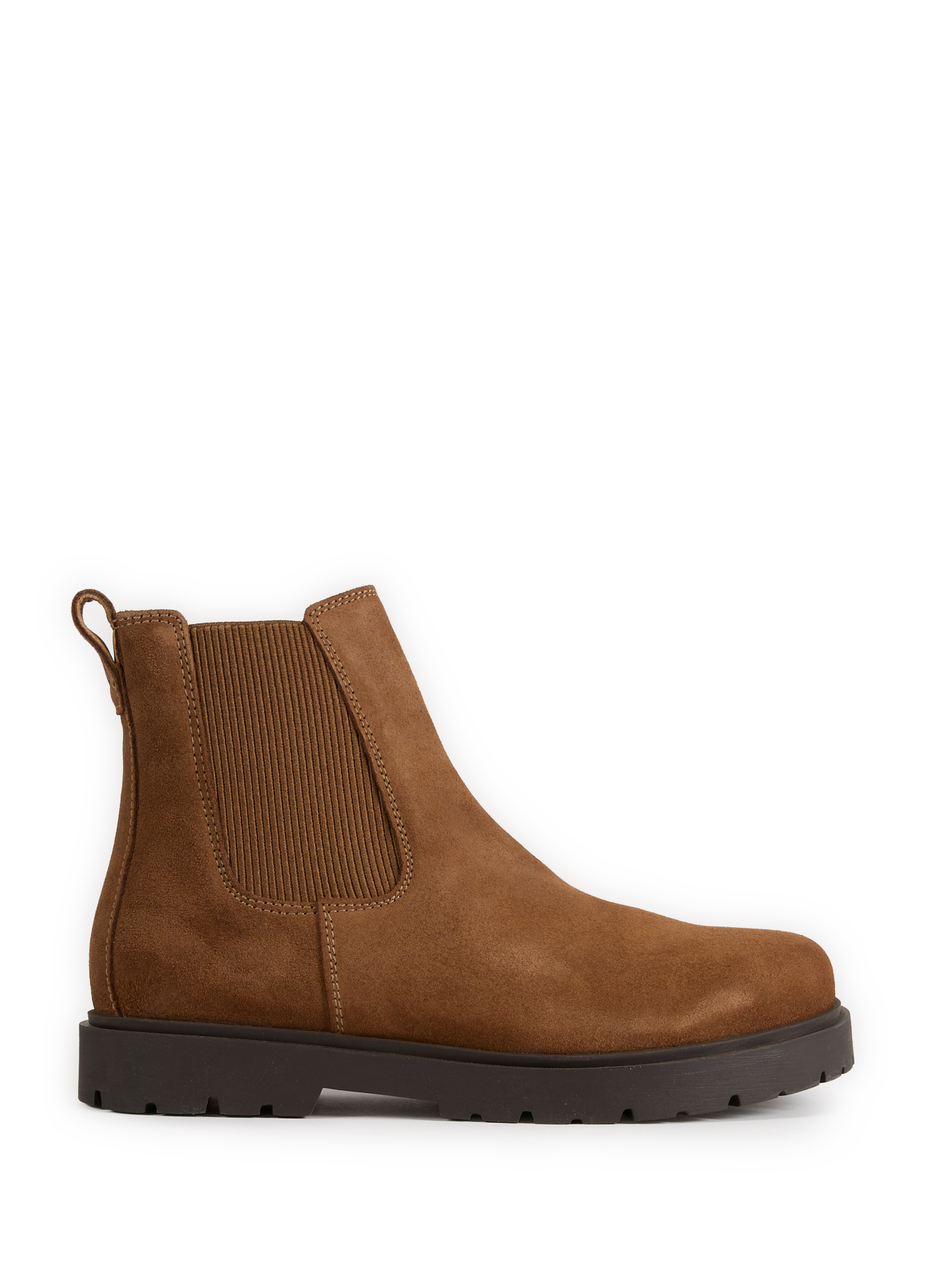 BIRKENSTOCK Bottines en cuir suédé Marron