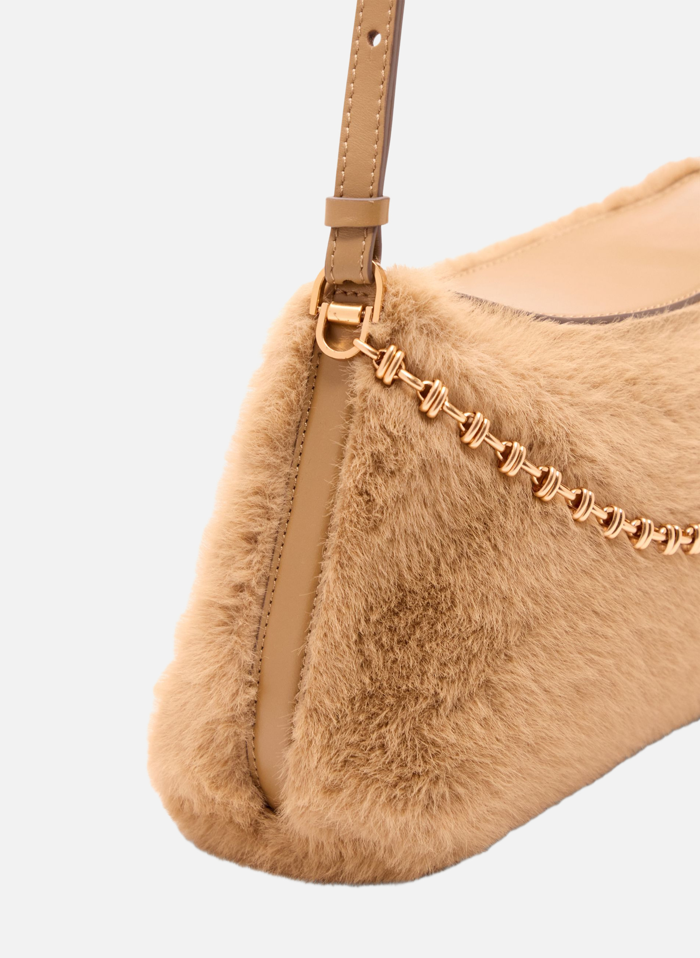 Pochette daily chain VANESSA BRUNO Beige