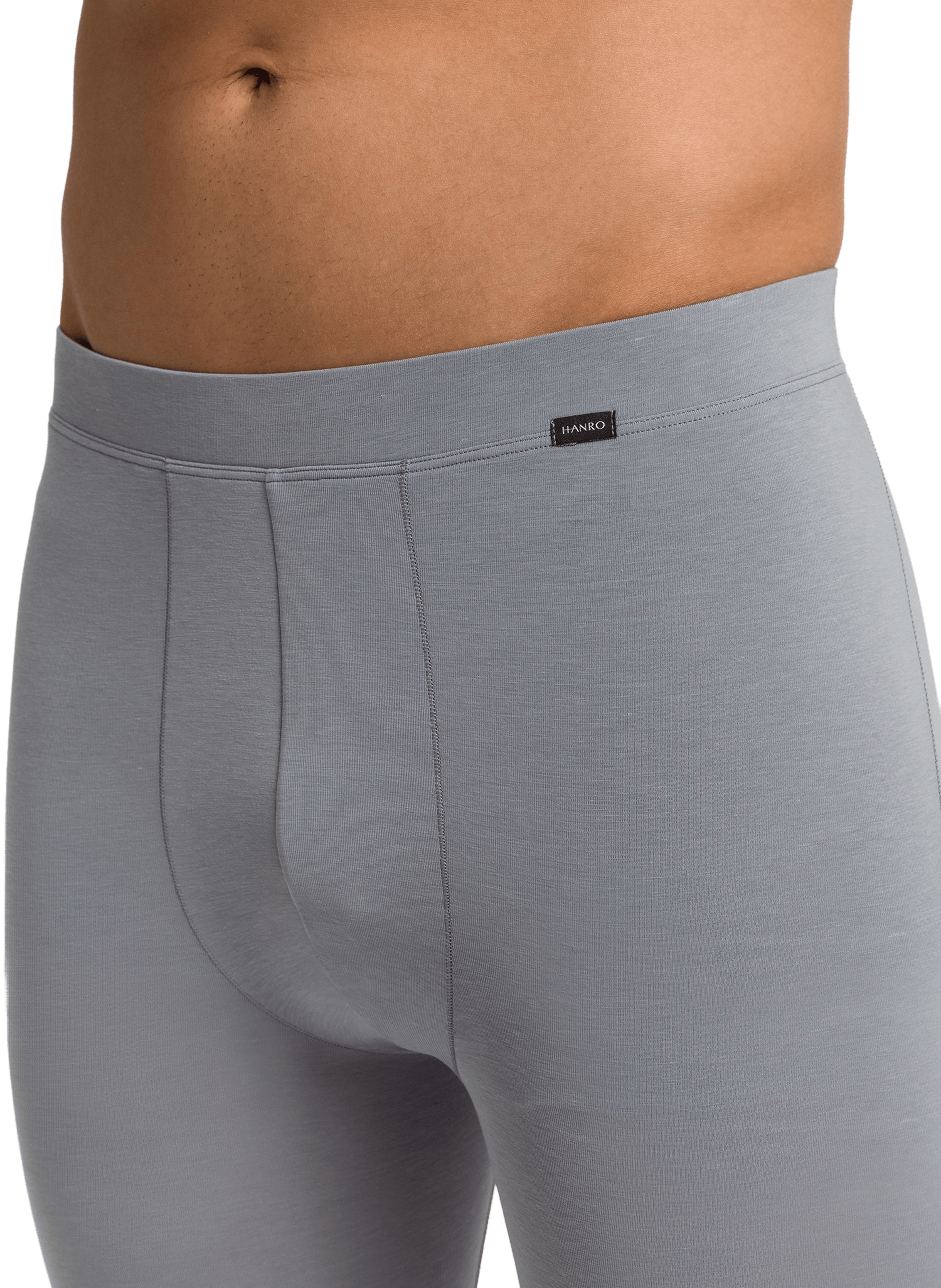Solid long johns HANRO Grey
