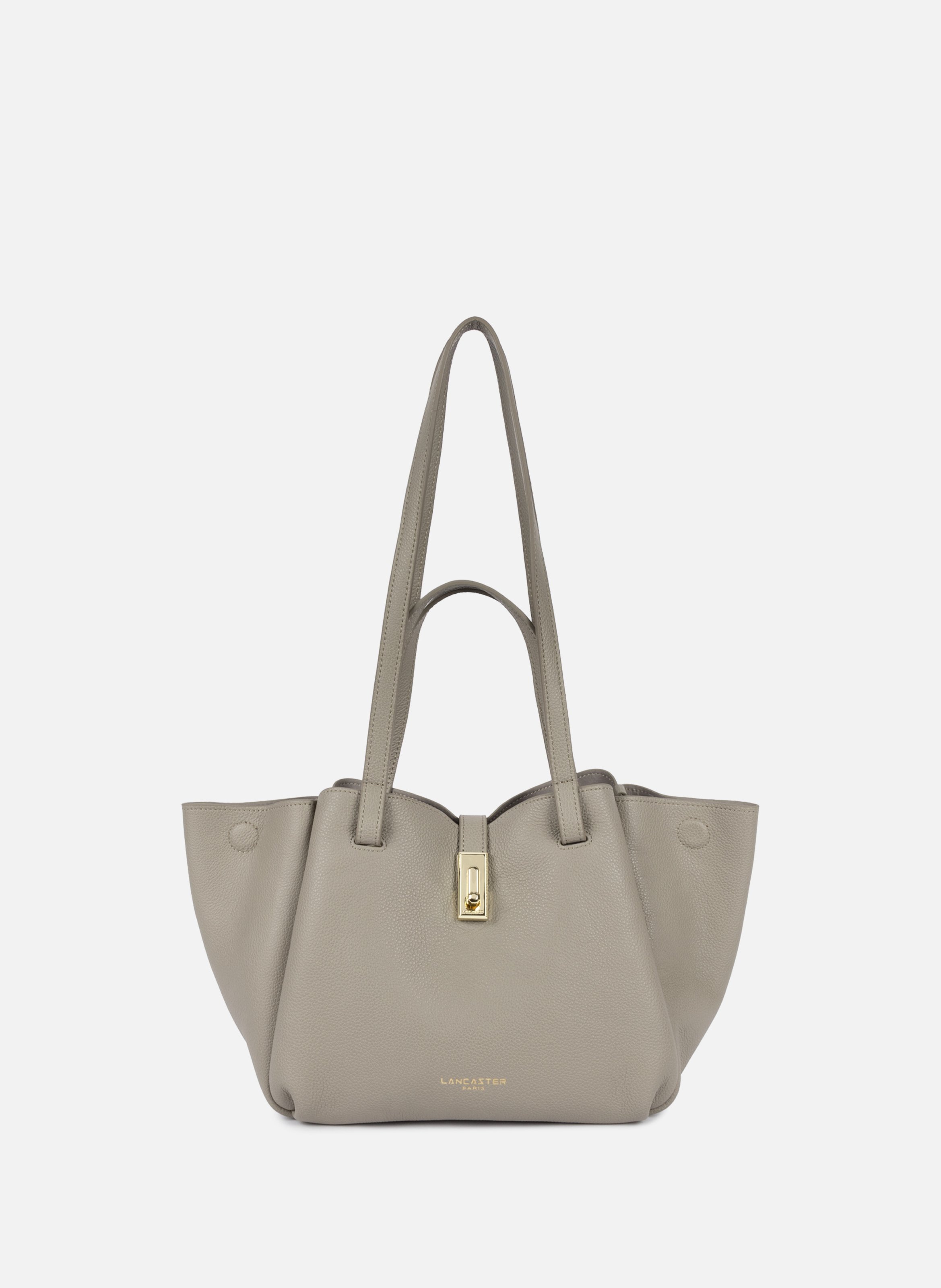 Sac cabas épaule - milano horizon LANCASTER Gris