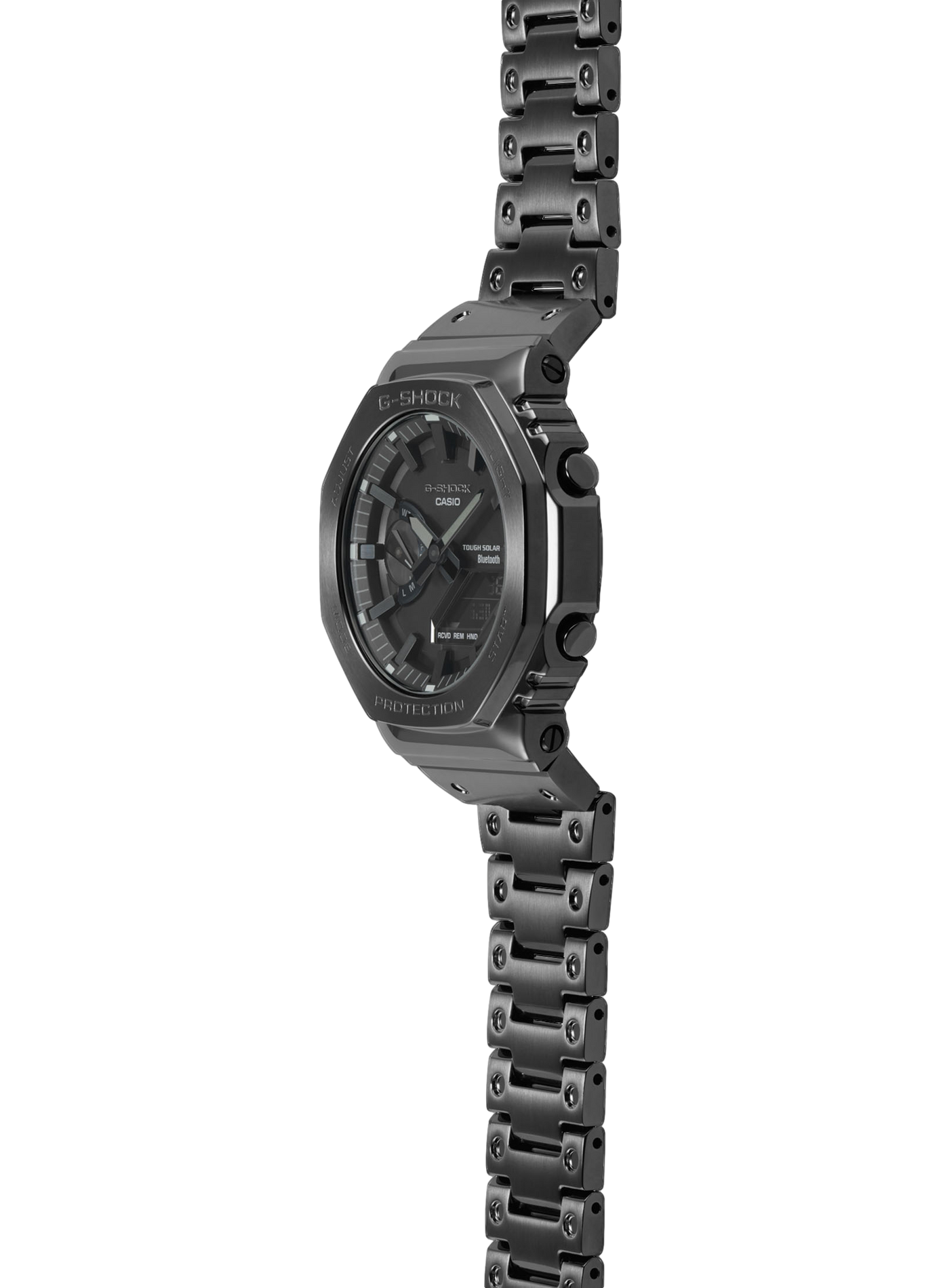 Montre quartz chrono en acier inoxydable G-SHOCK Noir