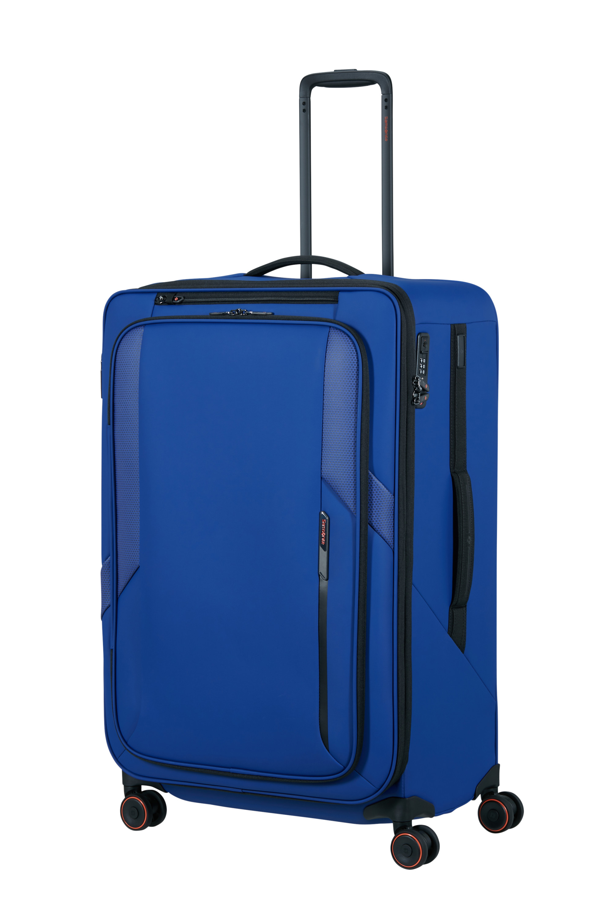 Glazed valise 4 roues taille l SAMSONITE Bleu