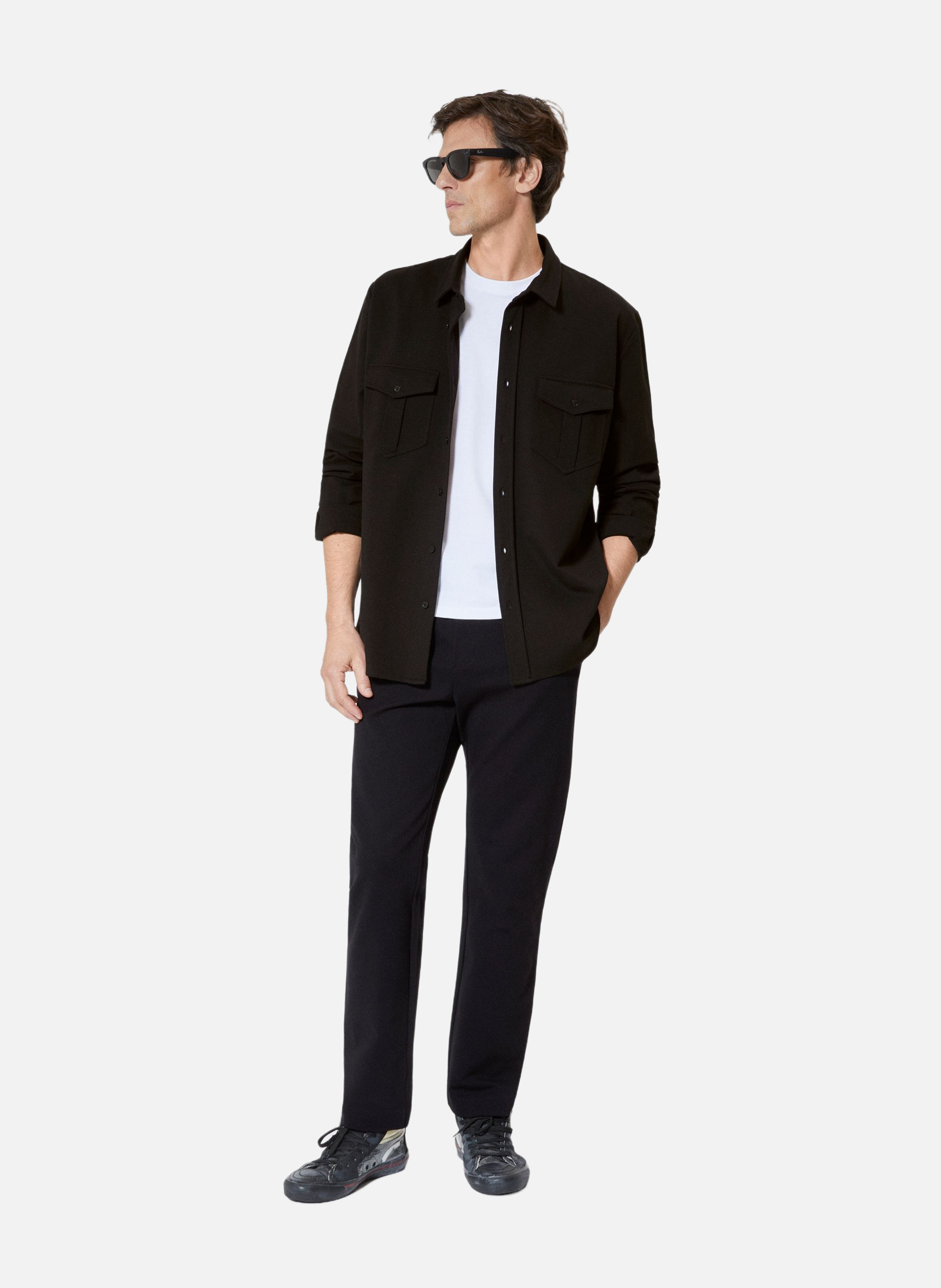 Chemise en milano THE KOOPLES Noir