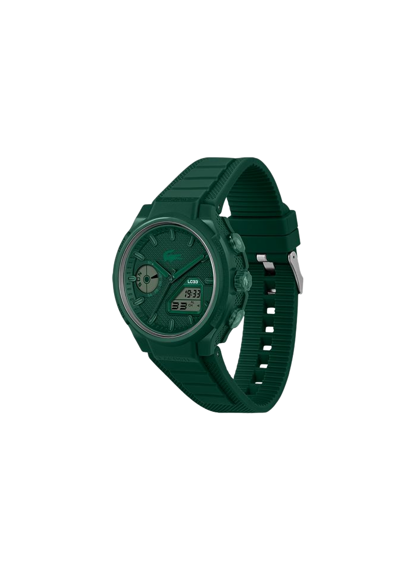 Montre quartz LC33 en silicone LACOSTE MONTRES Vert
