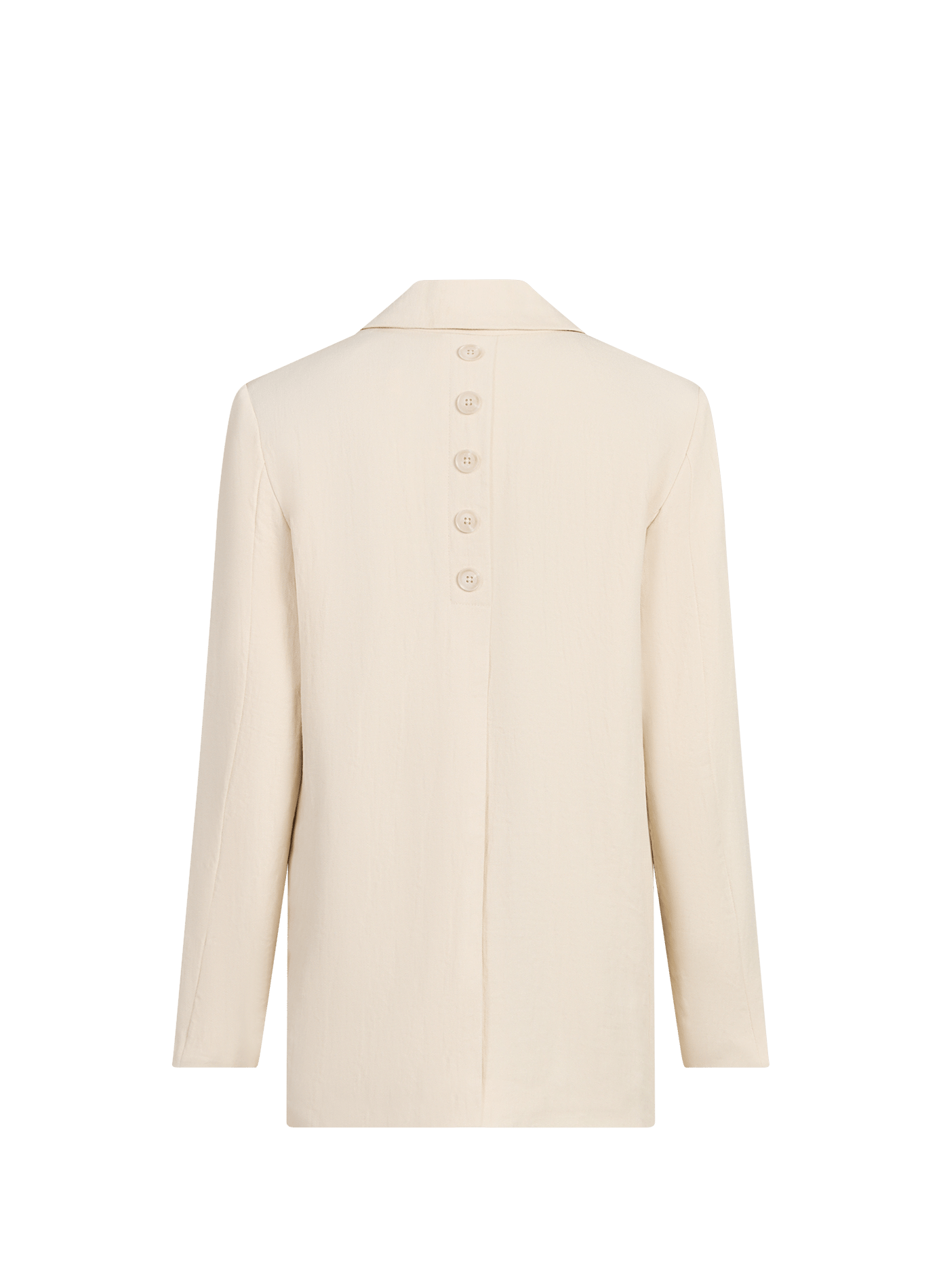 Tailored collar jacket with button details VILA Beige