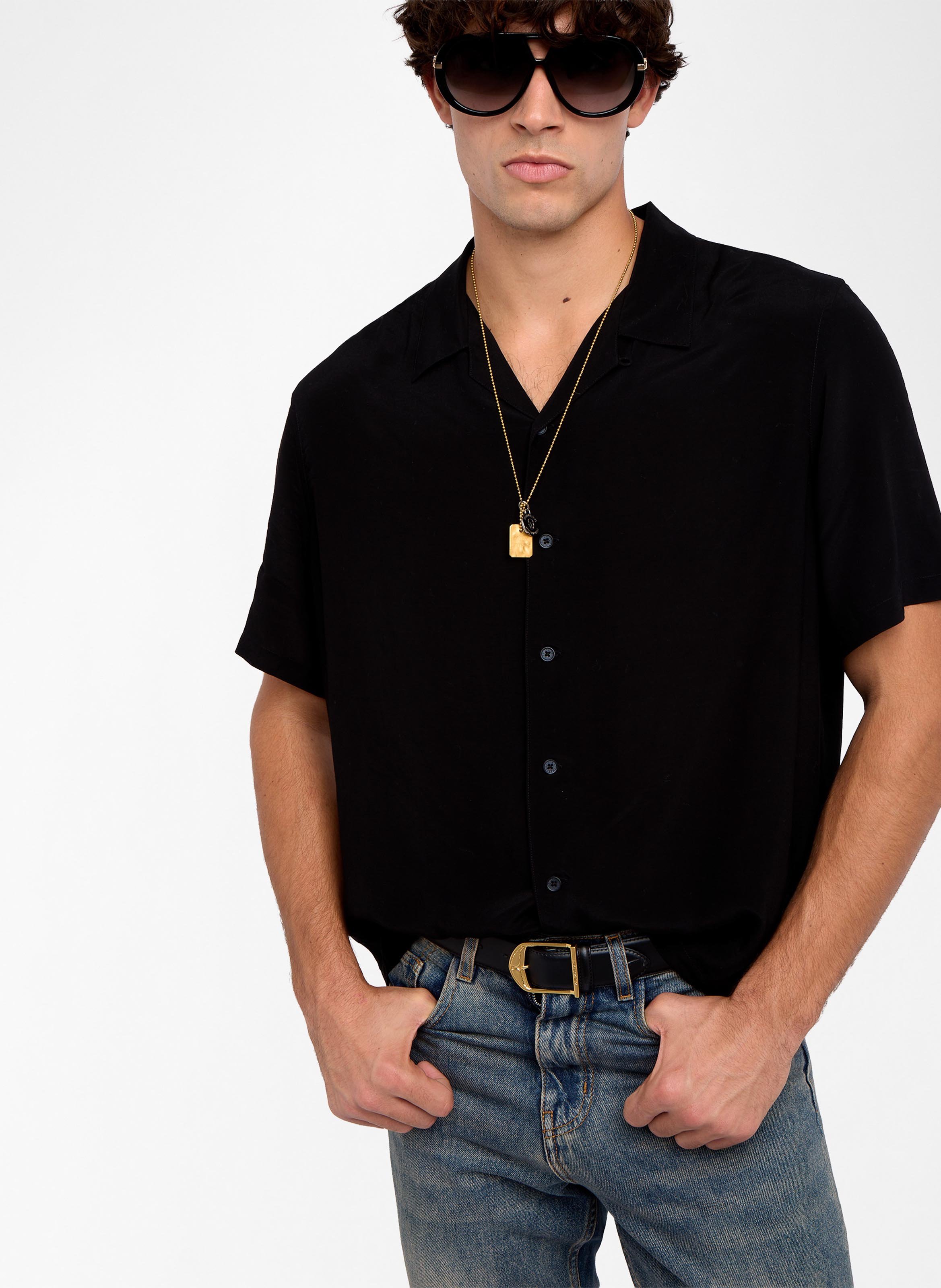 Chemise large fluide slony ZADIG&VOLTAIRE Noir