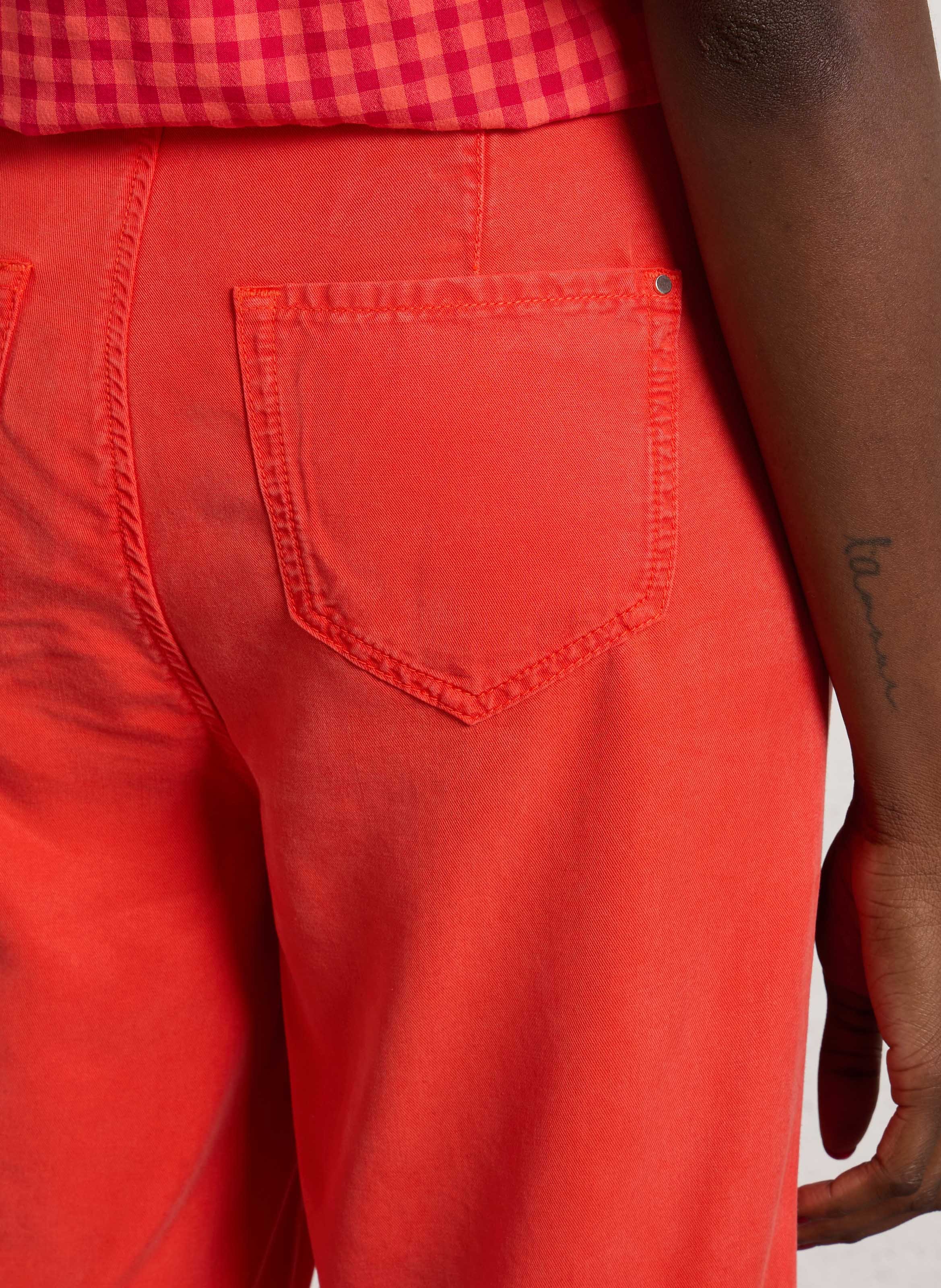 Pantalon droit sandy MAISON 123 Rouge