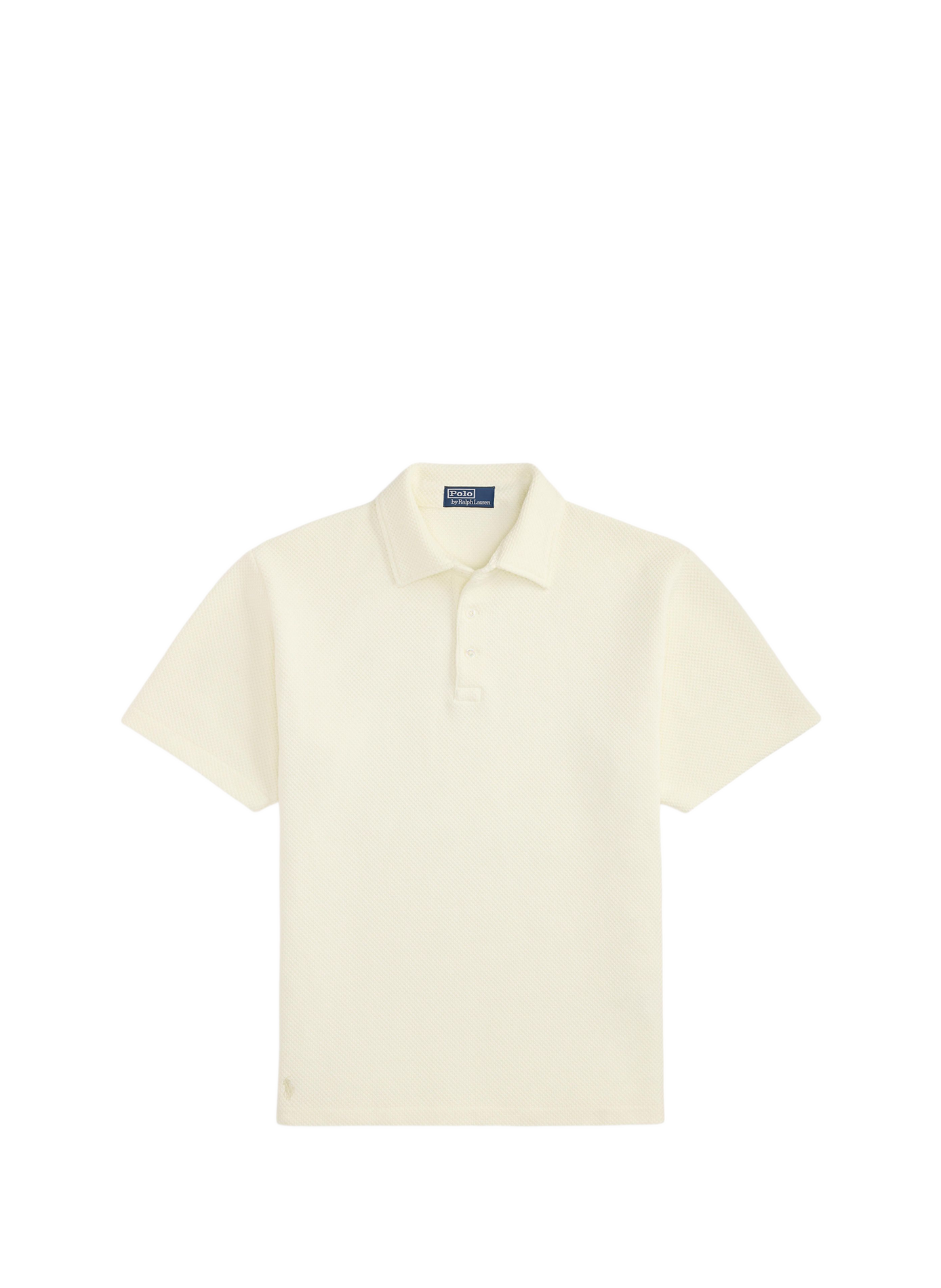 Straight fit short-sleeve cotton polo POLO RALPH LAUREN Beige