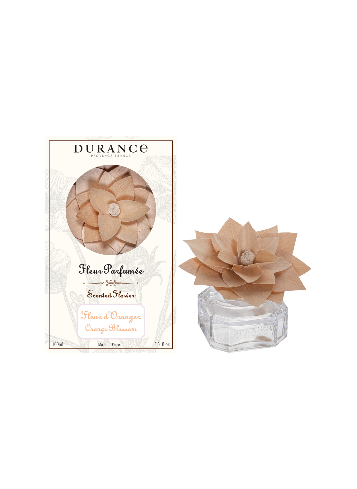 Geurende bloem Oranjebloesem 100ml DURANCE Oranje