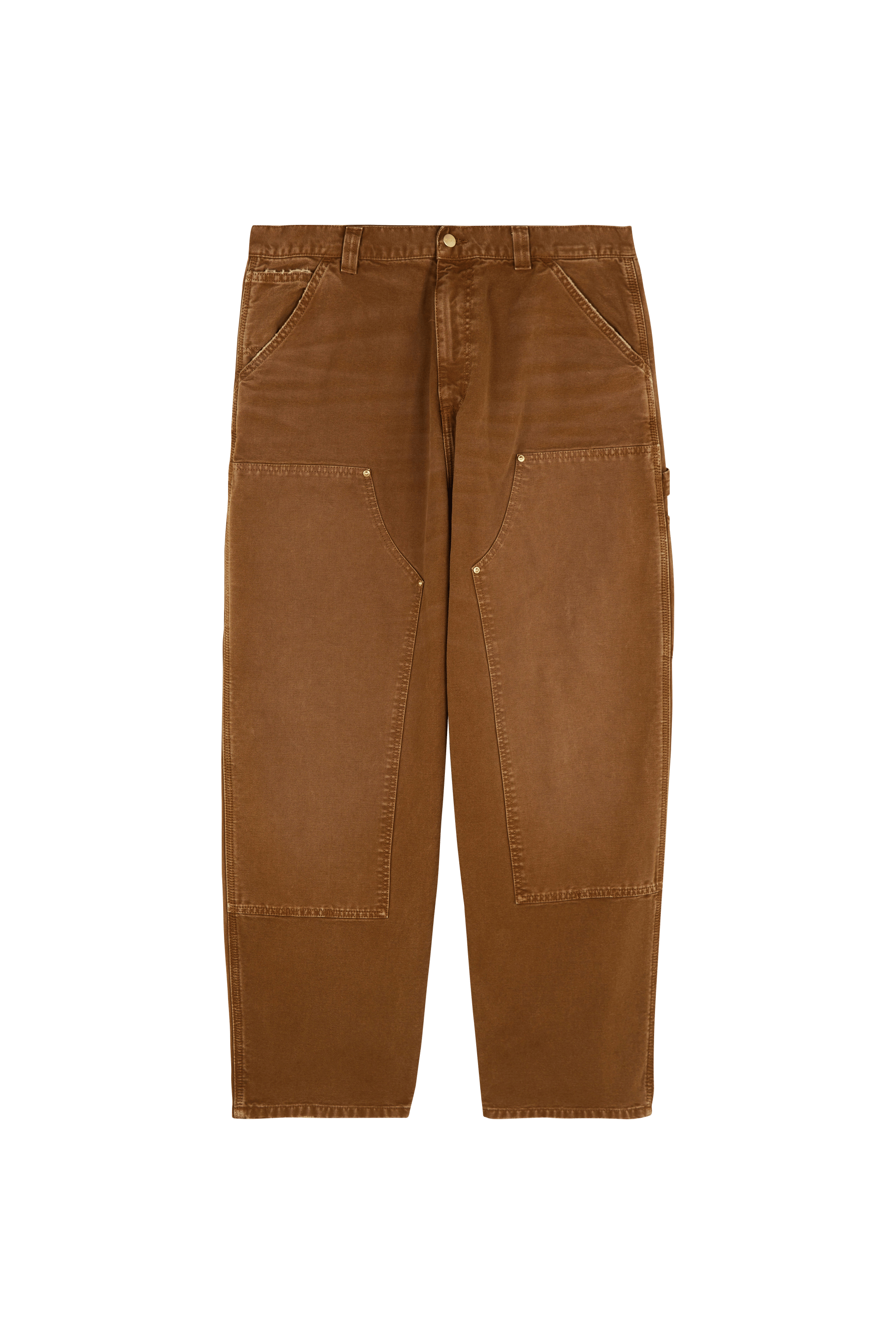 Pantalon og double knee CARHARTT WIP Marron