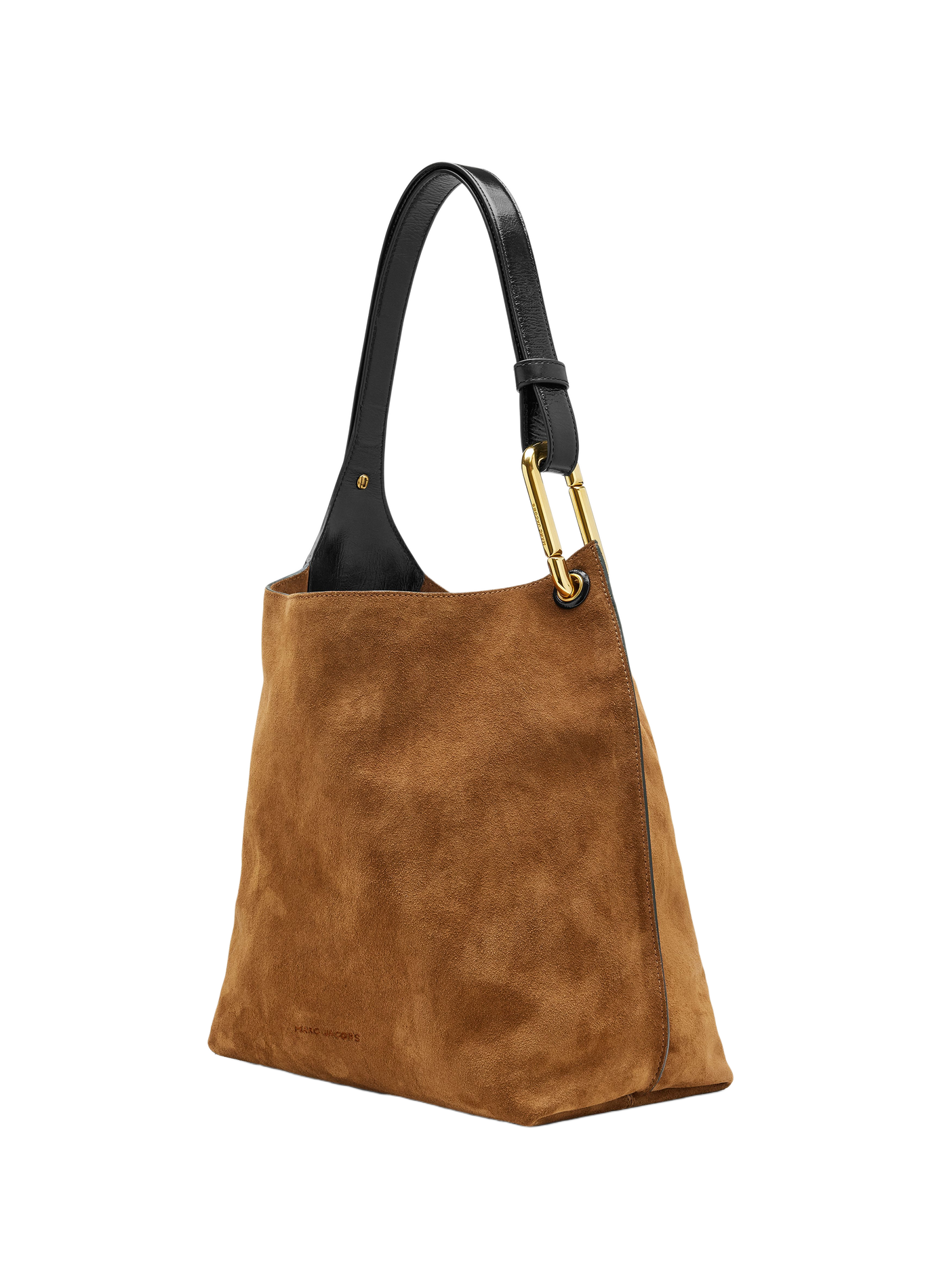 The Scene Bucket shoulder bag in suede leather MARC JACOBS Brown