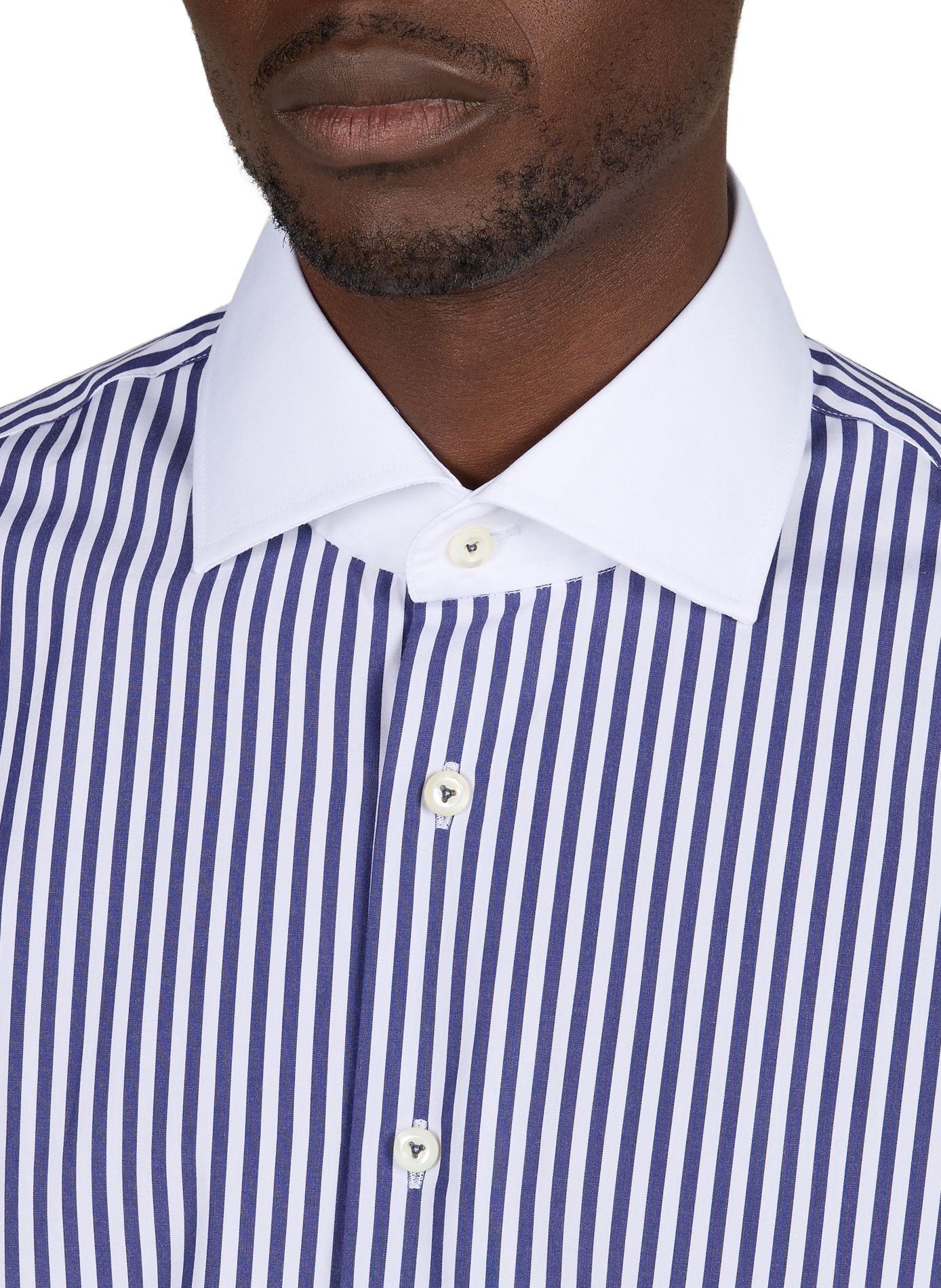 Cotton shirt VAN LAACK Blue