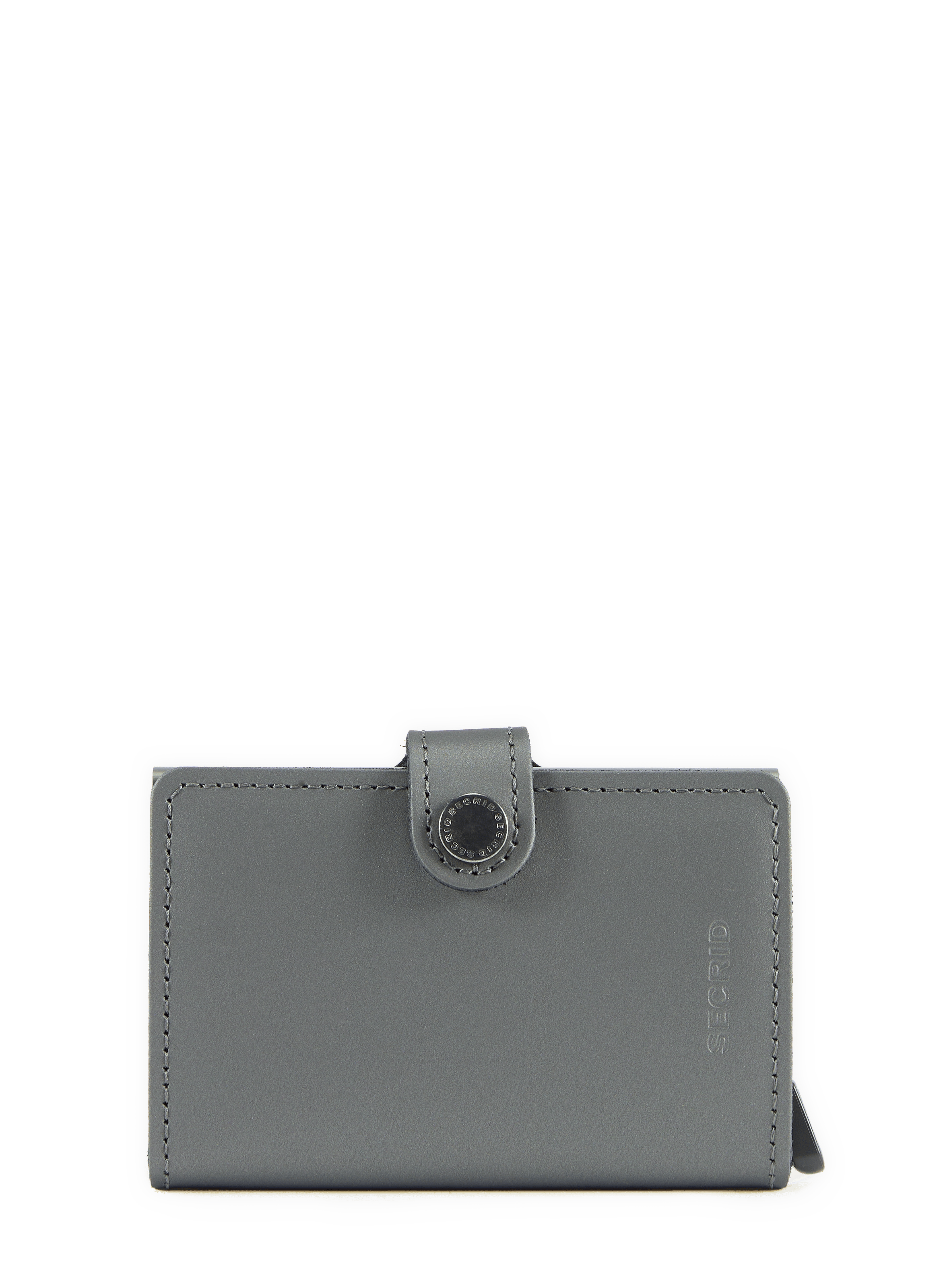 Mixed leather card holder SECRID Silver