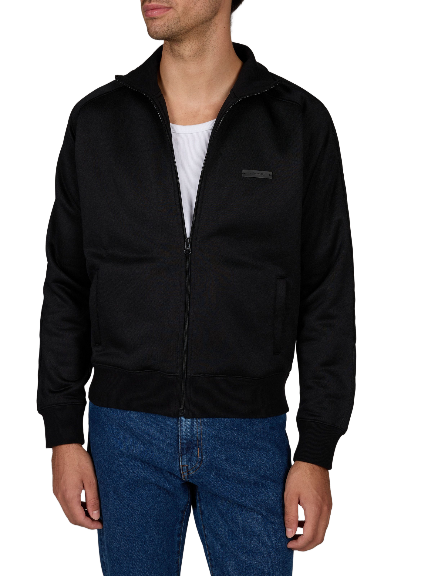 Gerade Jacke mit Stehkragen ENTIRE STUDIOS Schwarz