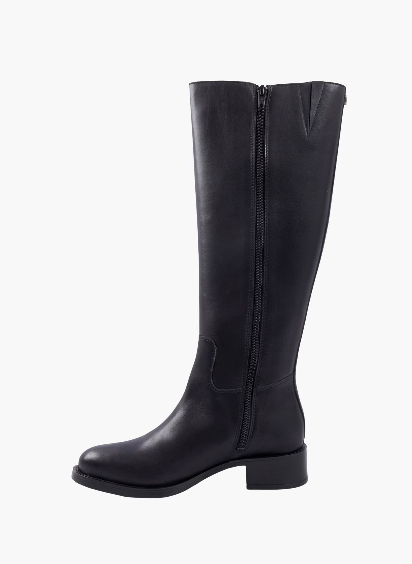 Bottes plates léonie cuir JULES & JENN Noir