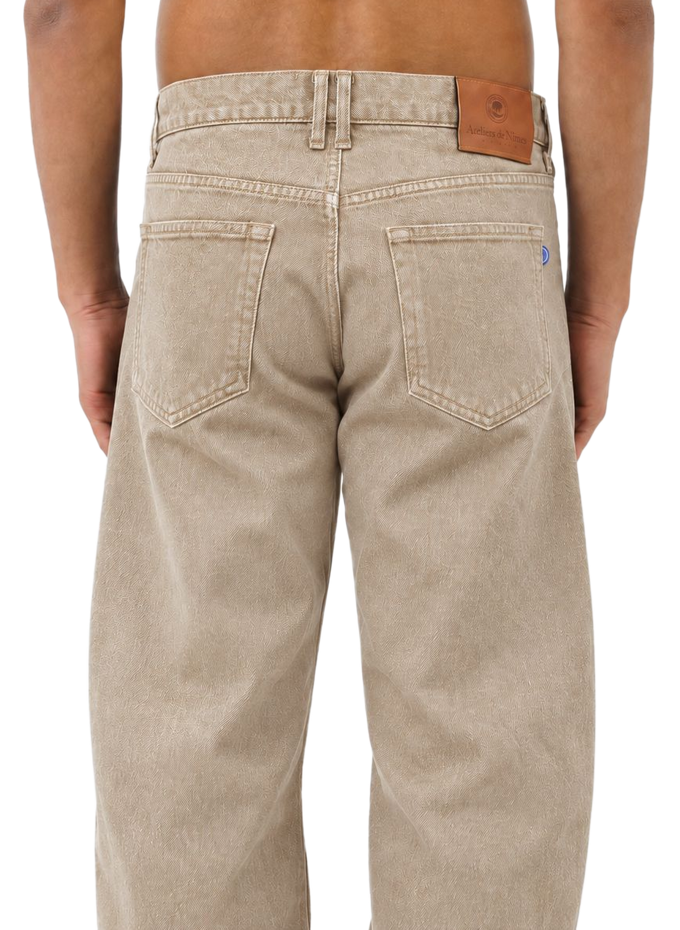 DN.88 cotton balloon jeans ATELIERS DE NIMES Beige