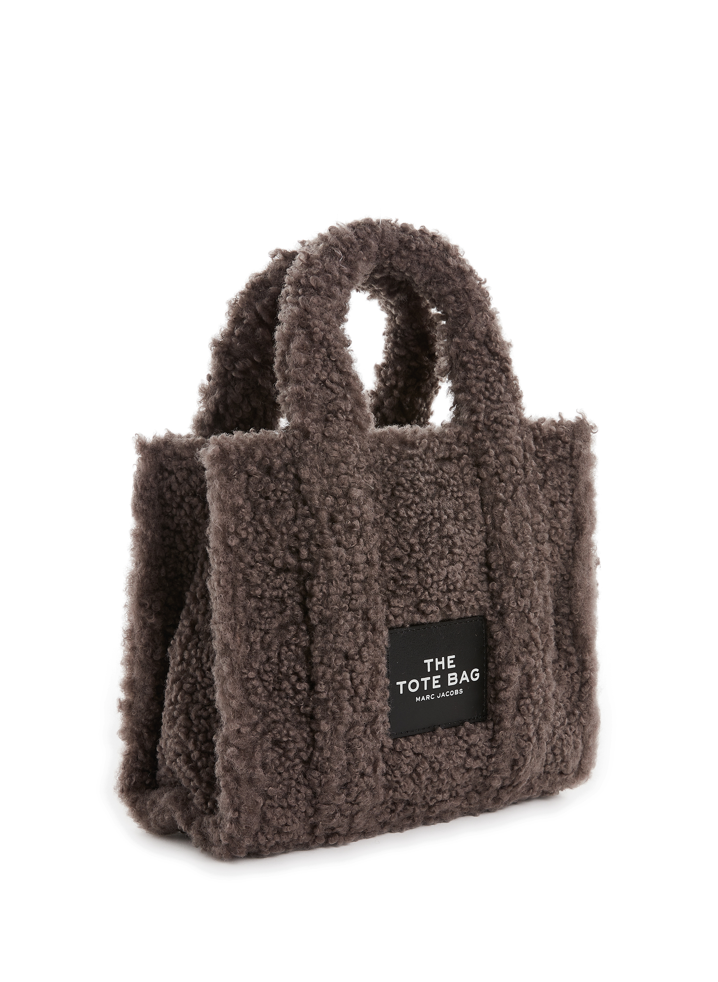 Mini sac The Tote Bag en fausse fourrure