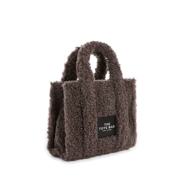 Mini sac The Tote Bag en fausse fourrure