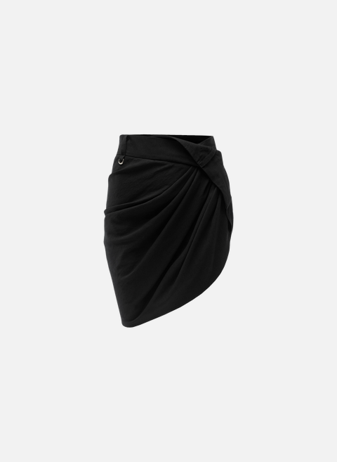 The saudade noirjacquemus mini skirt 