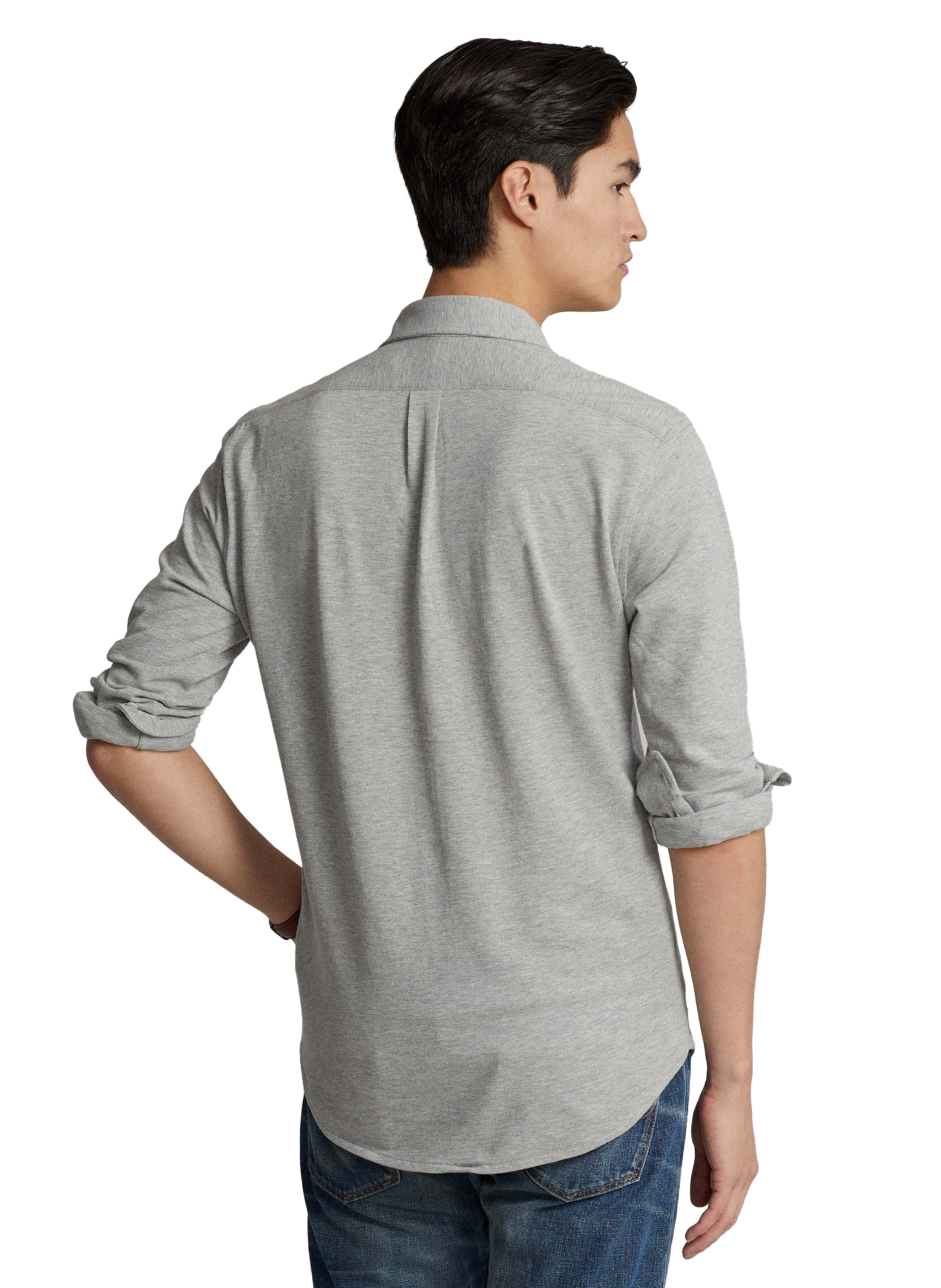 Cotton shirt POLO RALPH LAUREN Grey