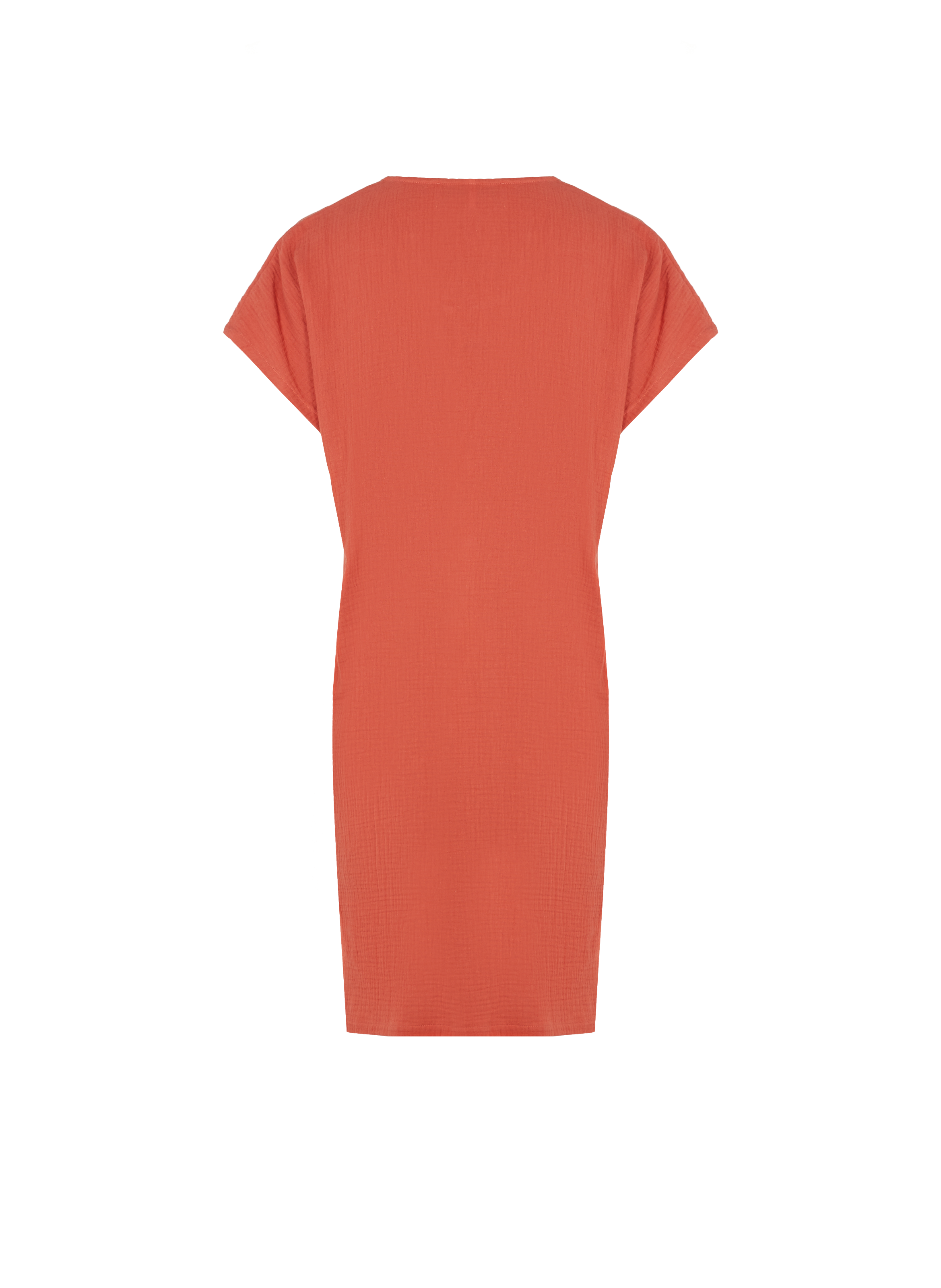 Chemise de nuit Panarea LAURENCE TAVERNIER Rouge