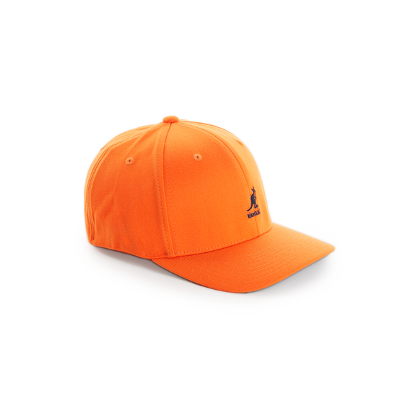 Kangol Logo Baseball Cap In Orange