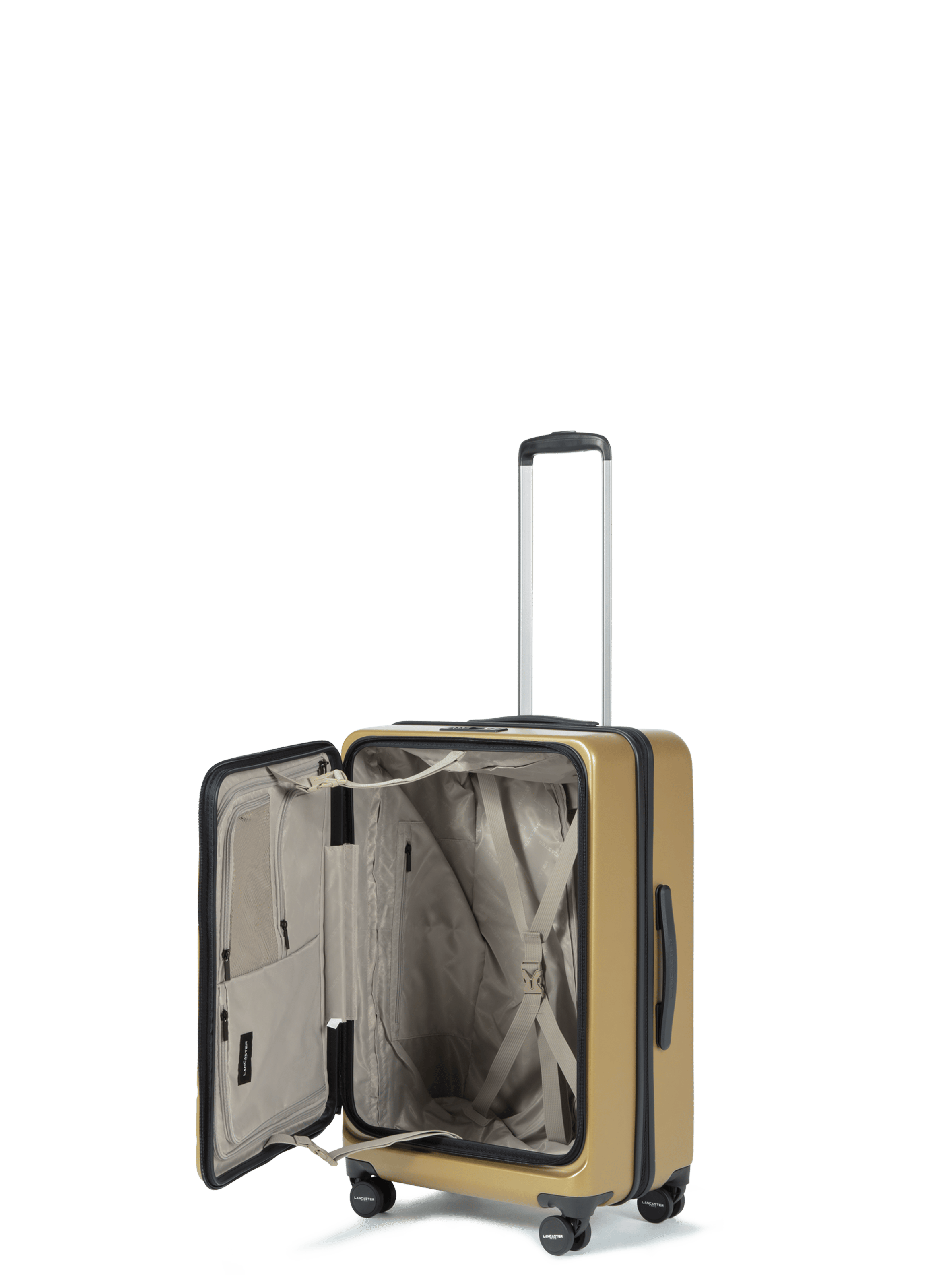 Valise cdg soute m - bagages LANCASTER Doré