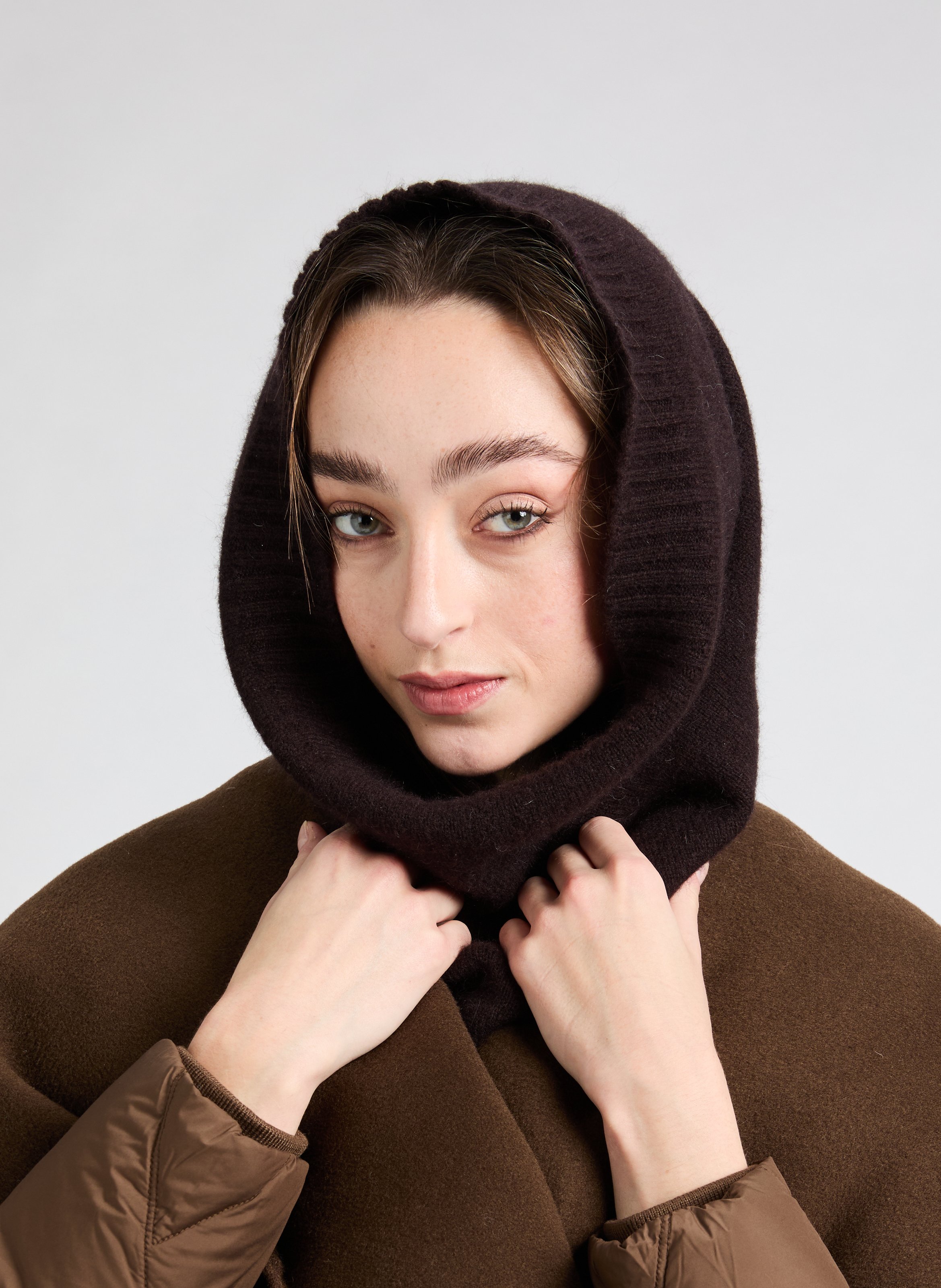 Stewarton neck warmer | Brown MACKIE Women