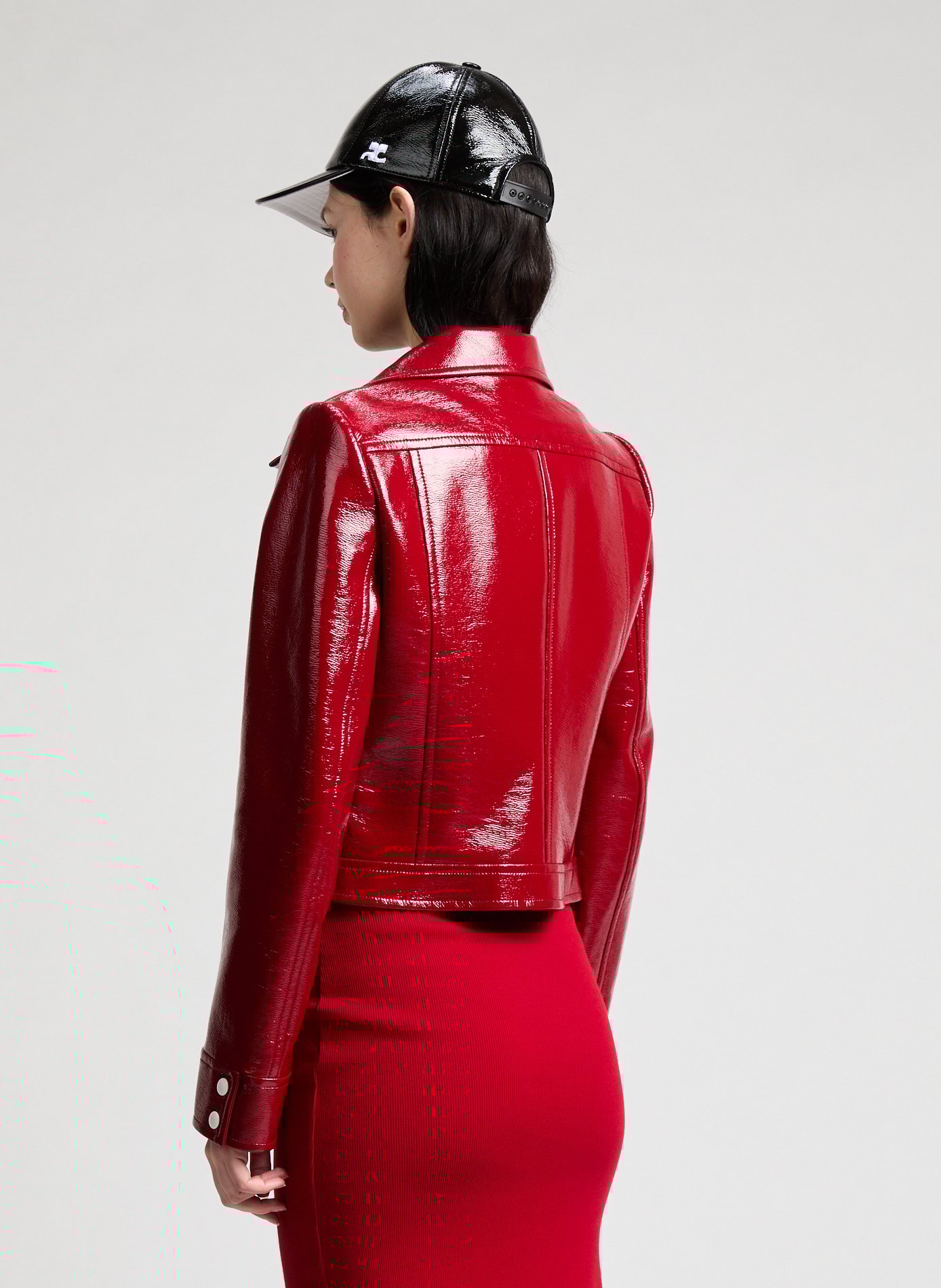 Vinyl Reissue Cap COURRÈGES Black