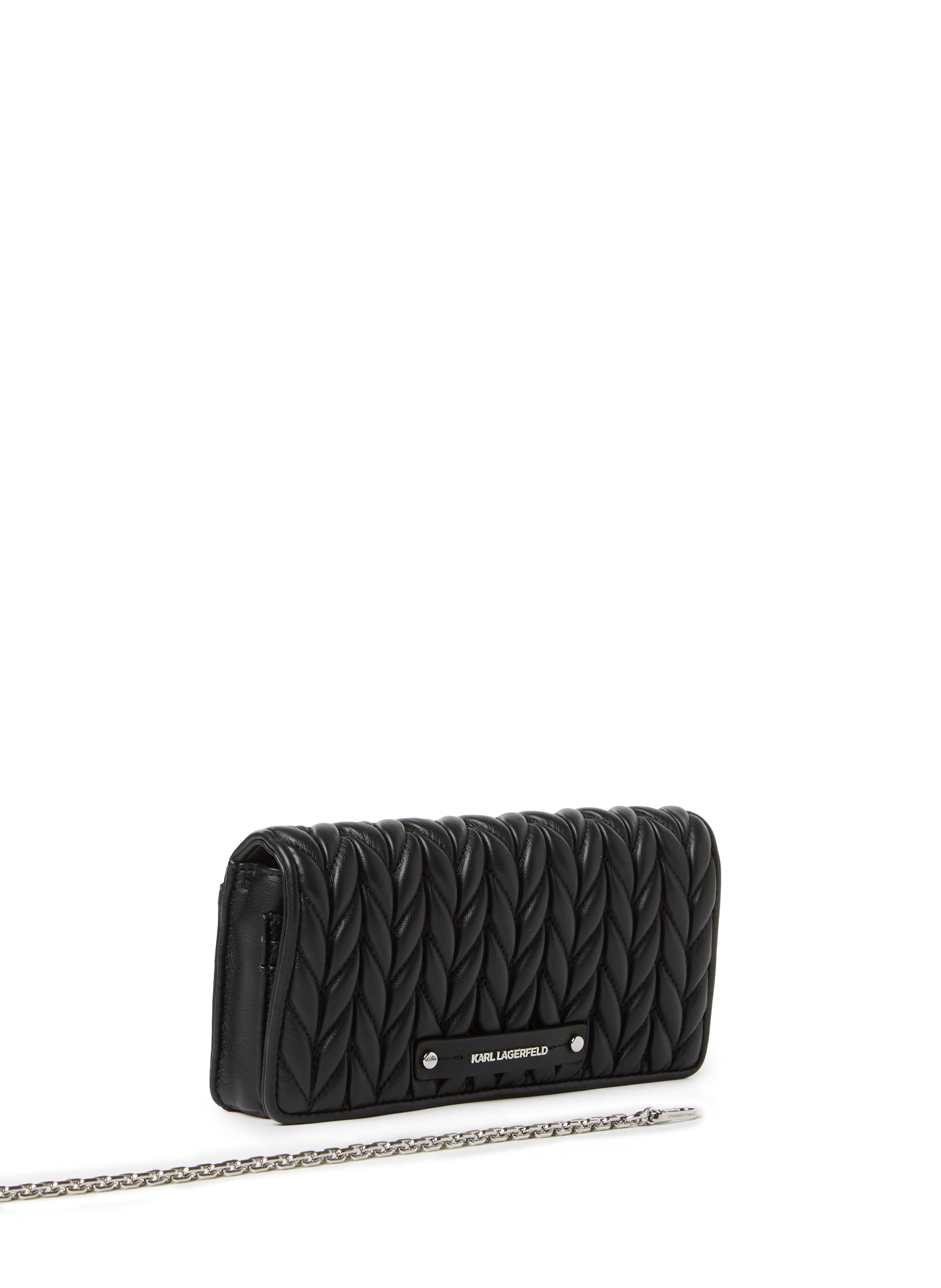 Sac à bandoulière matelassé  KARL LAGERFELD Noir