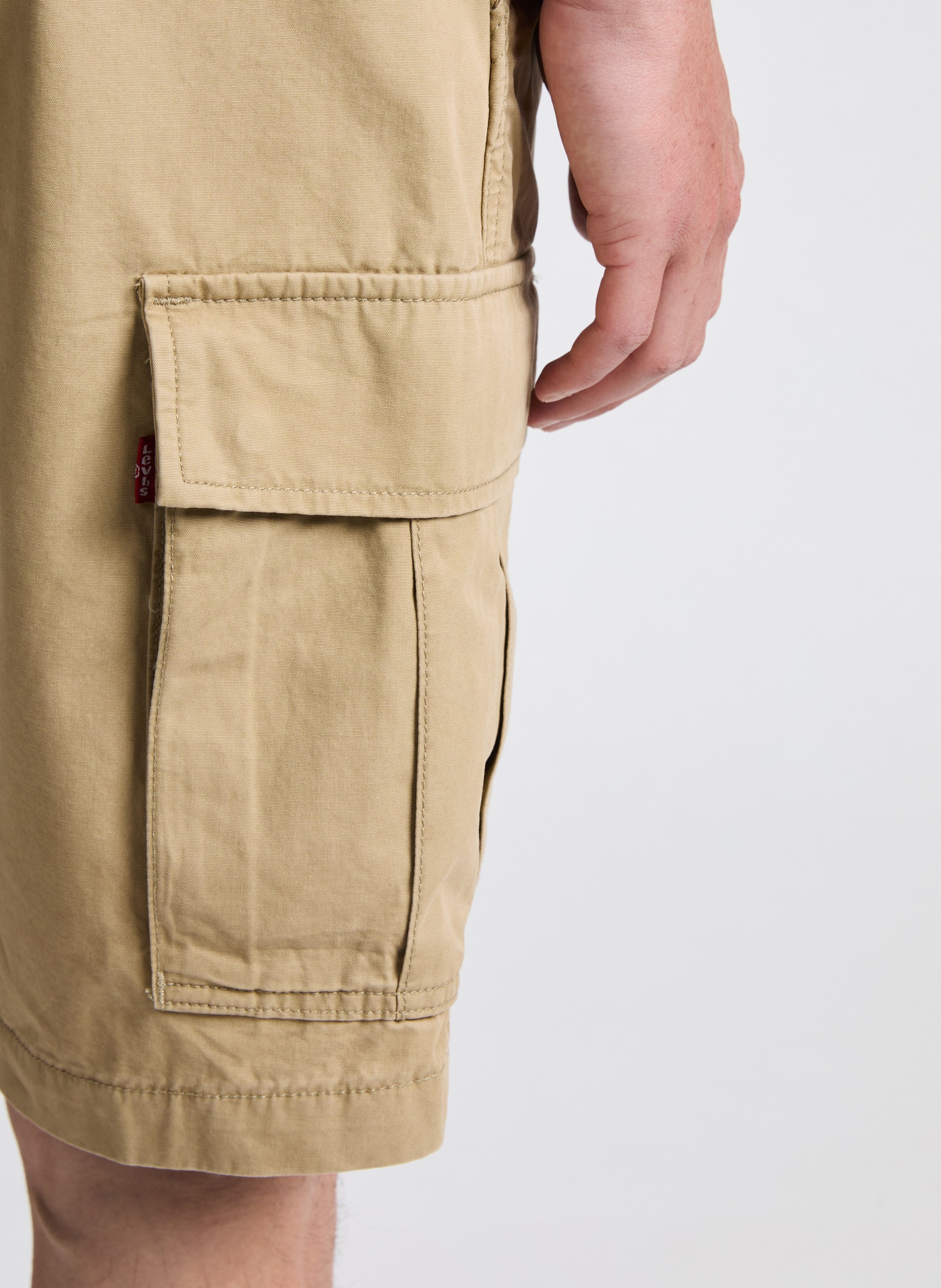 Cotton cargo shorts LEVI'S Beige
